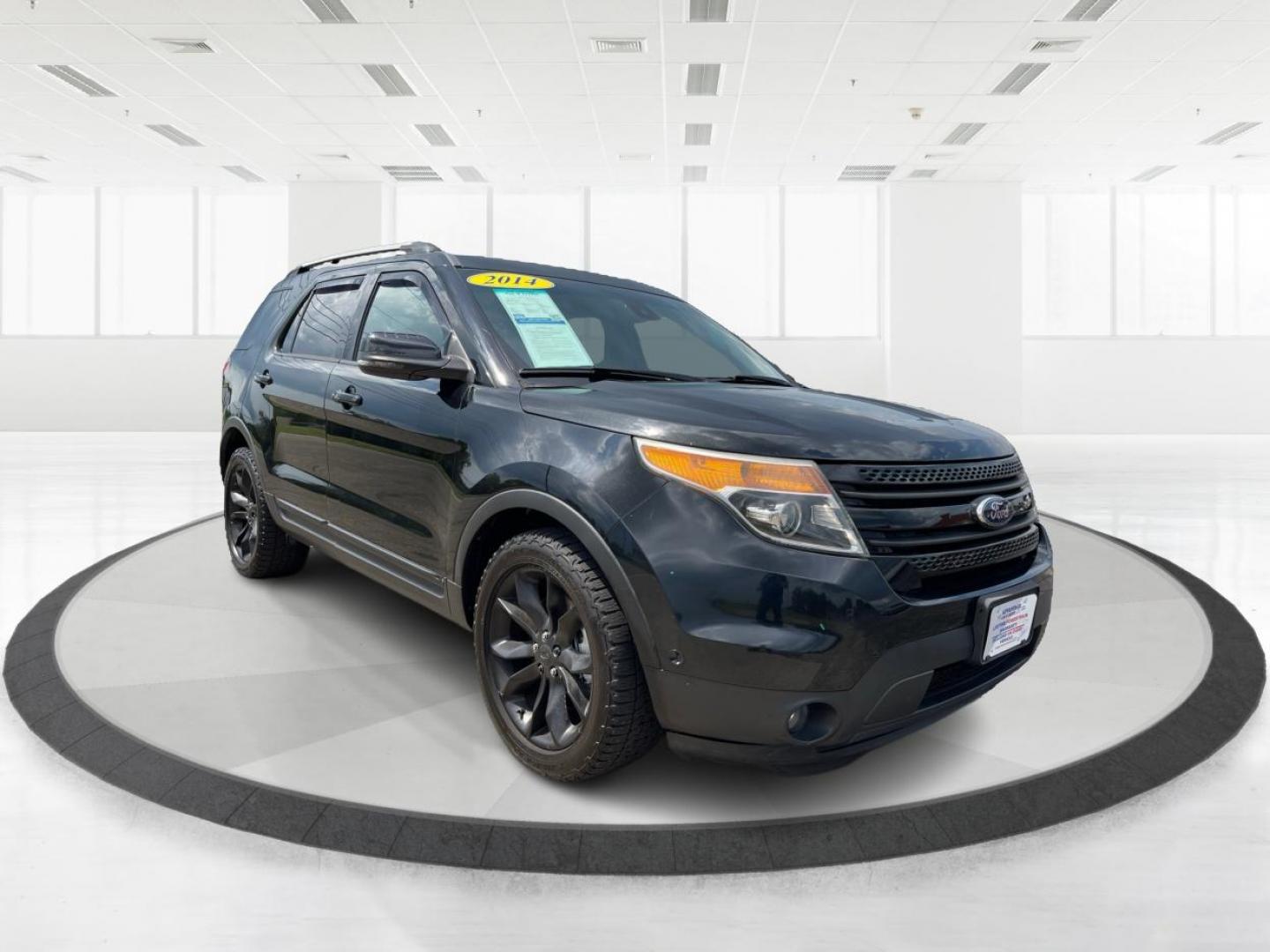 2014 Tuxedo Black Metallic Ford Explorer Limited 4WD (1FM5K8F80EG) with an 3.5L V6 DOHC 24V engine, 6-Speed Automatic transmission, located at 4508 South Dixie Dr, Moraine, OH, 45439, (937) 908-9800, 39.689976, -84.218452 - Photo#0