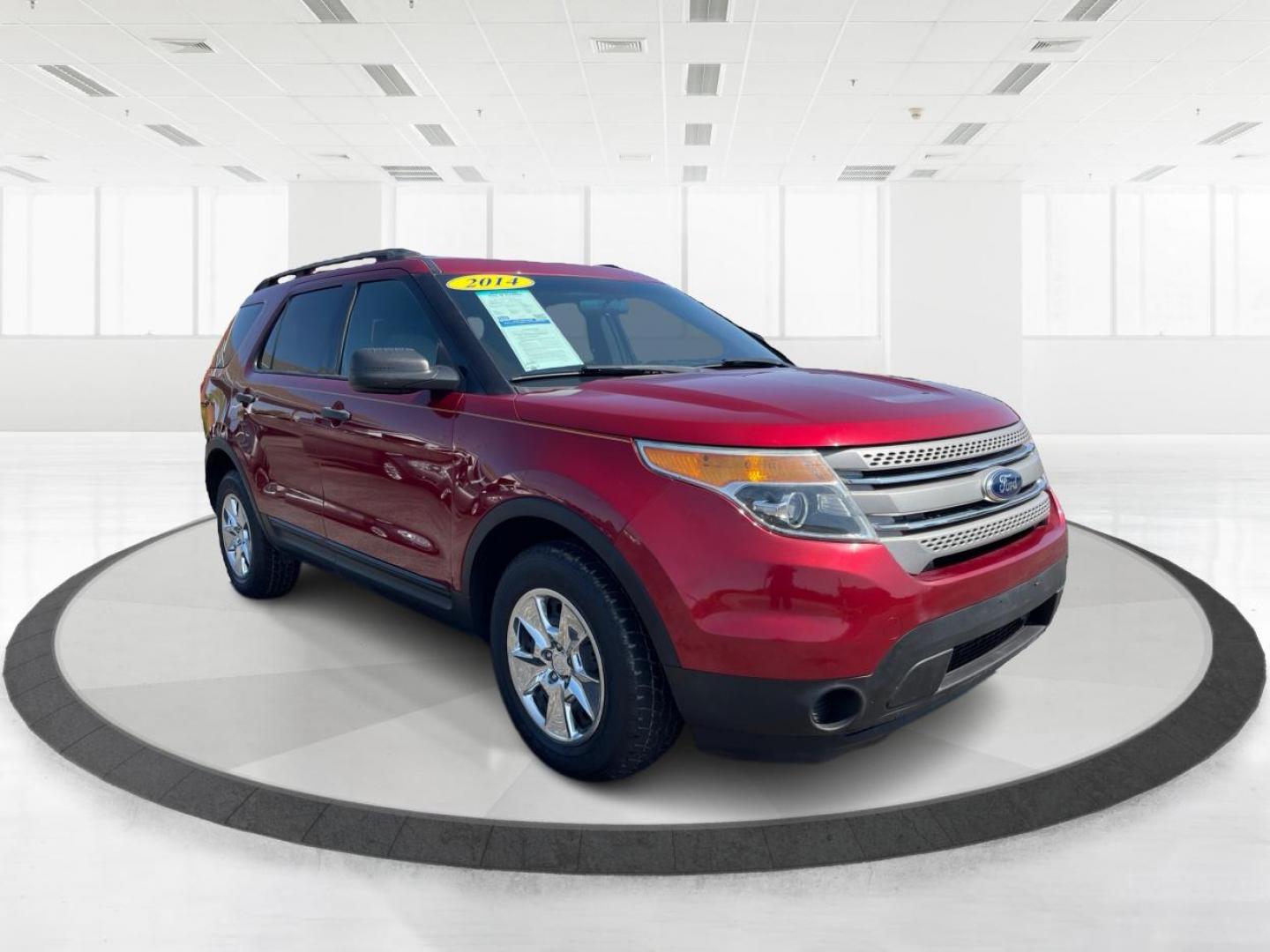 2014 Ruby Red Met Tinted CC Ford Explorer Base 4WD (1FM5K8B86EG) with an 3.5L V6 DOHC 24V engine, 6-Speed Automatic transmission, located at 401 Woodman Dr, Riverside, OH, 45431, (937) 908-9800, 39.760899, -84.123421 - Photo#0