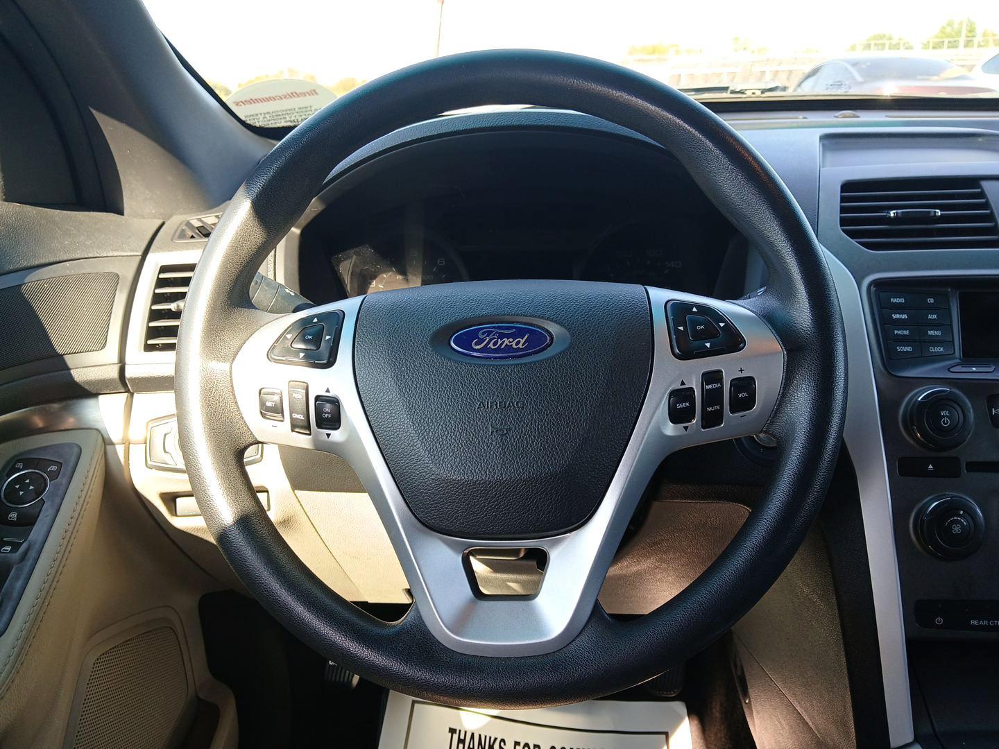 2014 Ruby Red Met Tinted CC Ford Explorer Base 4WD (1FM5K8B80EG) with an 3.5L V6 DOHC 24V engine, 6-Speed Automatic transmission, located at 1099 N County Rd 25A , Troy, OH, 45373, (937) 908-9800, 40.057079, -84.212883 - Photo#15