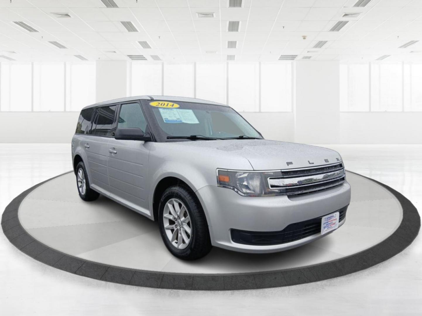 2014 Ingot Silver Metallic Ford Flex SE FWD (2FMGK5B8XEB) with an 3.5L V6 DOHC 24V engine, 6-Speed Automatic Overdrive transmission, located at 8750 N County Rd 25A, Piqua, OH, 45356, (937) 908-9800, 40.164391, -84.232513 - Photo#0