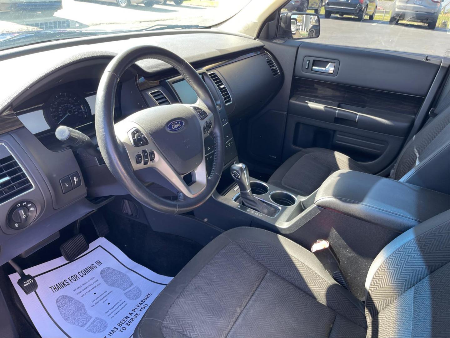 2014 Deep Impact Blue Metallic Ford Flex SEL AWD (2FMHK6C89EB) with an 3.5L V6 DOHC 24V engine, 6-Speed Automatic Overdrive transmission, located at 1099 N County Rd 25A , Troy, OH, 45373, (937) 908-9800, 40.057079, -84.212883 - Photo#8