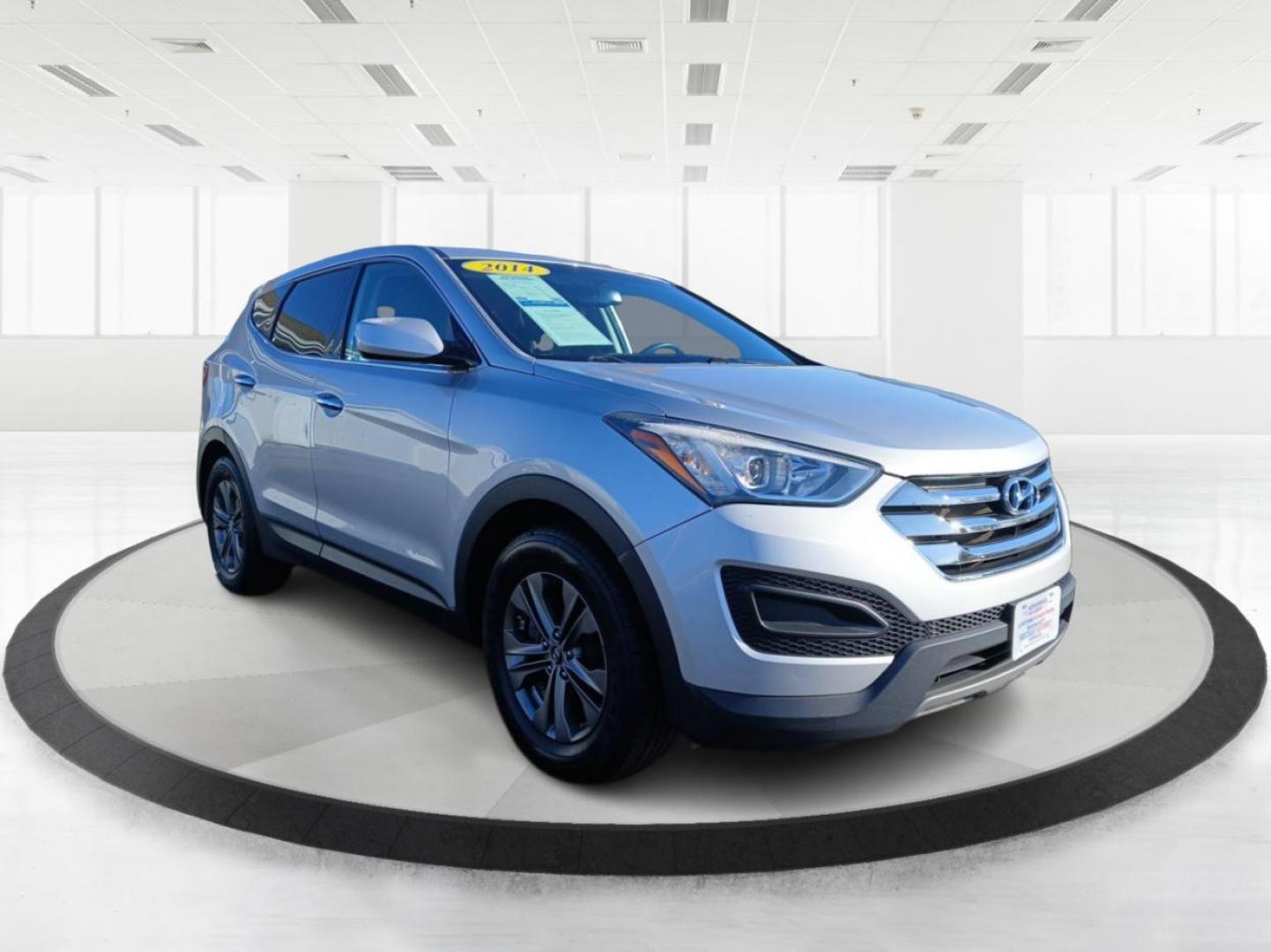 2014 Moonstone Silver Hyundai Santa Fe Sport 2.4 AWD (5XYZTDLB2EG) with an 2.4L L4 DOHC 16V engine, 6-Speed Automatic transmission, located at 1099 N County Rd 25A , Troy, OH, 45373, (937) 908-9800, 40.057079, -84.212883 - Photo#0