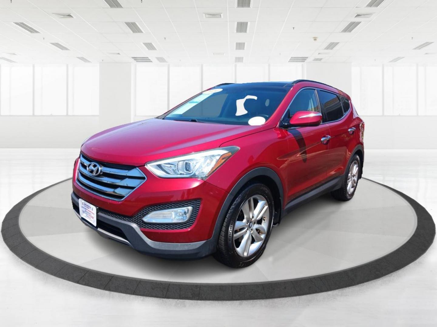 2014 Serrano Red Hyundai Santa Fe (5XYZW3LA0EG) with an 2.0L L4 DOHC 16V TURBO engine, 6-Speed Automatic transmission, located at 1099 N County Rd 25A , Troy, OH, 45373, (937) 908-9800, 40.057079, -84.212883 - Photo#7