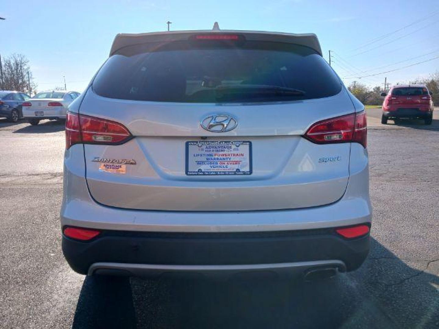 2014 Moonstone Silver Hyundai Santa Fe Sport 2.4 FWD (5XYZU3LB3EG) with an 2.4L L4 DOHC 16V engine, 6-Speed Automatic transmission, located at 1951 S Dayton Lakeview Rd., New Carlisle, OH, 45344, (937) 908-9800, 39.890999, -84.050255 - Photo#10