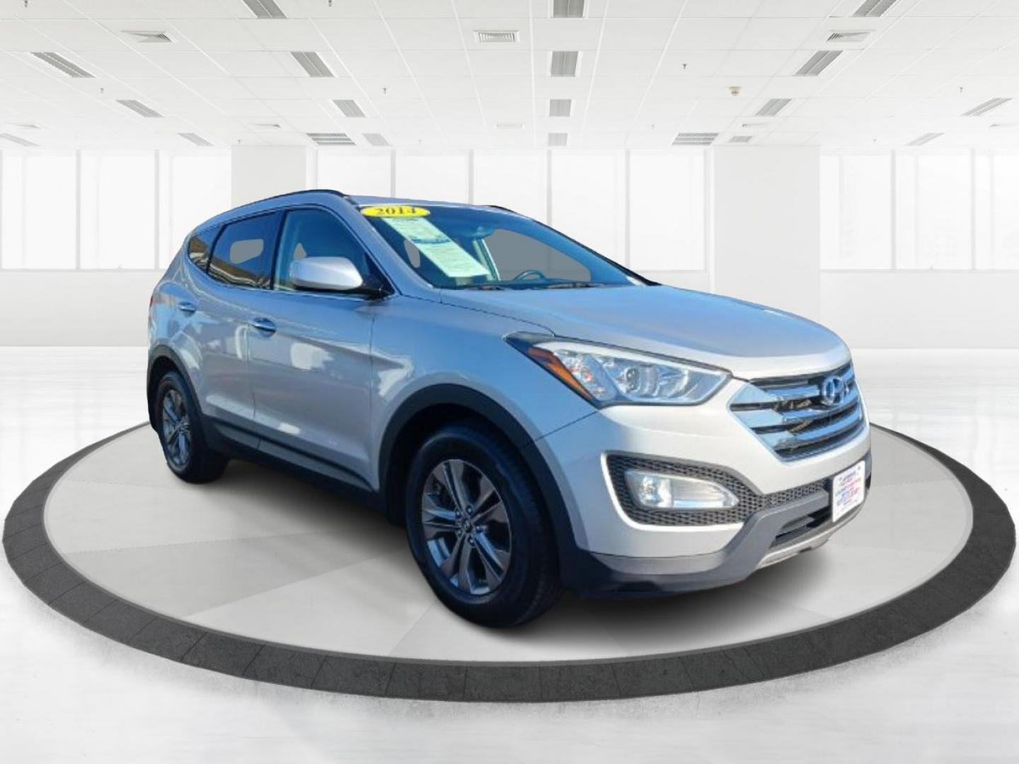 2014 Moonstone Silver Hyundai Santa Fe Sport 2.4 FWD (5XYZU3LB3EG) with an 2.4L L4 DOHC 16V engine, 6-Speed Automatic transmission, located at 1951 S Dayton Lakeview Rd., New Carlisle, OH, 45344, (937) 908-9800, 39.890999, -84.050255 - Photo#1