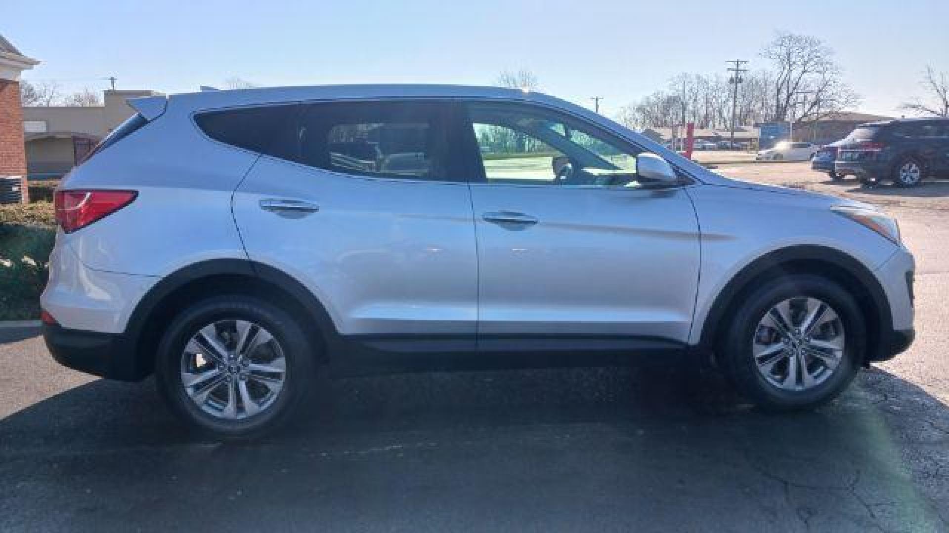 2014 Moonstone Silver Hyundai Santa Fe Sport 2.4 FWD (5XYZT3LB5EG) with an 2.4L L4 DOHC 16V engine, 6-Speed Automatic transmission, located at 8750 N County Rd 25A, Piqua, OH, 45356, (937) 908-9800, 40.164391, -84.232513 - Photo#8