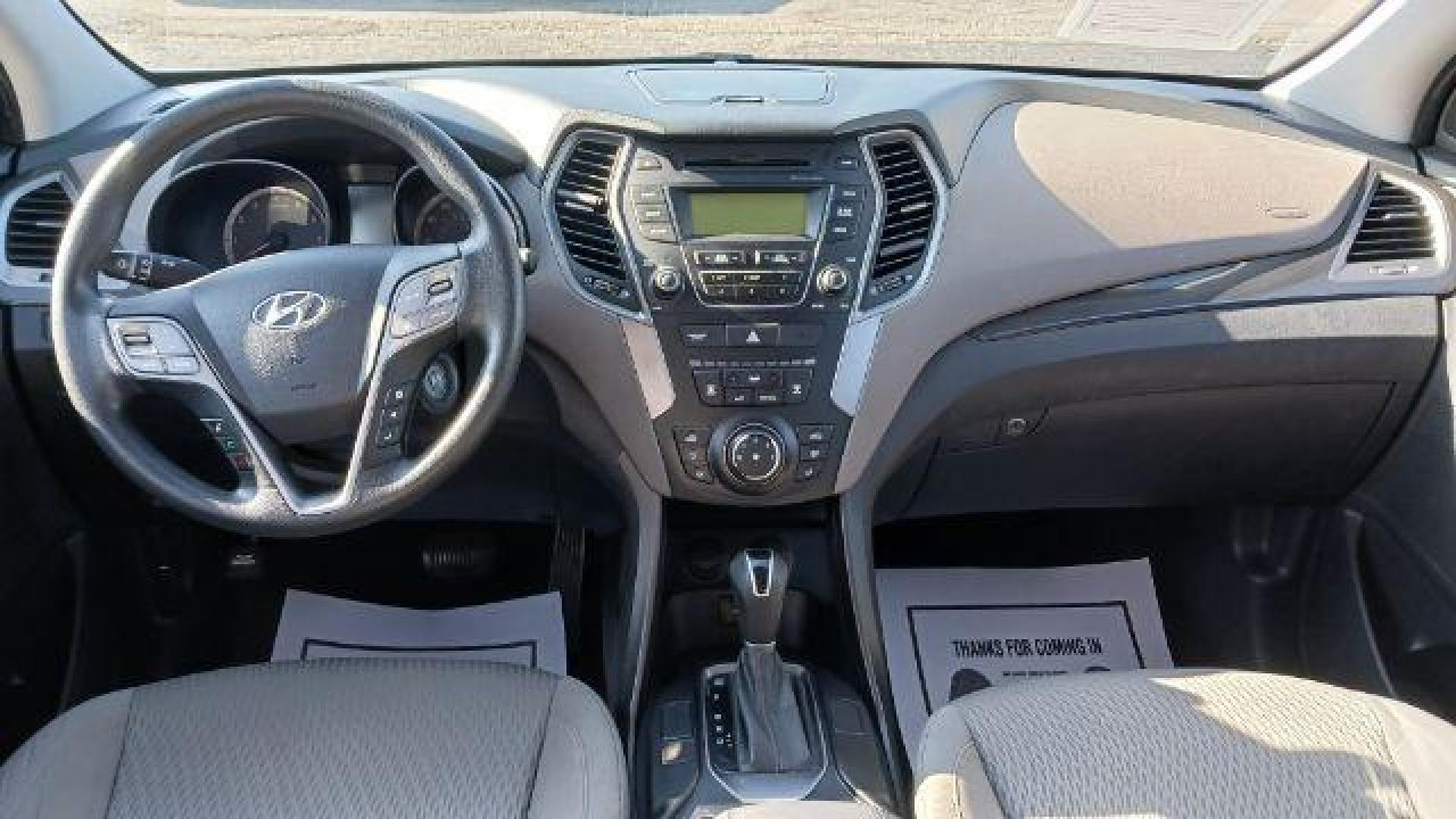 2014 Moonstone Silver Hyundai Santa Fe Sport 2.4 FWD (5XYZT3LB5EG) with an 2.4L L4 DOHC 16V engine, 6-Speed Automatic transmission, located at 8750 N County Rd 25A, Piqua, OH, 45356, (937) 908-9800, 40.164391, -84.232513 - Photo#14