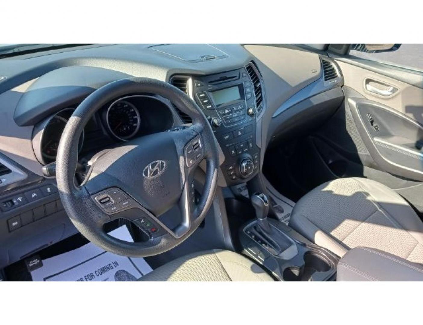 2014 Moonstone Silver Hyundai Santa Fe Sport 2.4 FWD (5XYZT3LB5EG) with an 2.4L L4 DOHC 16V engine, 6-Speed Automatic transmission, located at 8750 N County Rd 25A, Piqua, OH, 45356, (937) 908-9800, 40.164391, -84.232513 - Photo#27