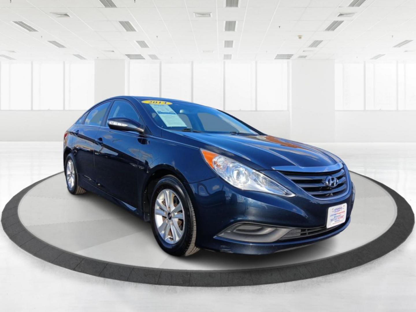 2014 Pacific Blue Pearl Hyundai Sonata GLS (5NPEB4AC0EH) with an 2.4L L4 DOHC 16V engine, 6-Speed Automatic transmission, located at 8750 N County Rd 25A, Piqua, OH, 45356, (937) 908-9800, 40.164391, -84.232513 - Photo#0