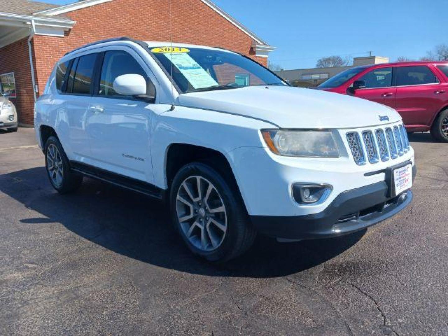 2014 Winter Chill Pearlcoat Jeep Compass Limited FWD (1C4NJCCB8ED) with an 2.4L L4 DOHC 16V engine, Continuously Variable Transmission transmission, located at 401 Woodman Dr, Riverside, OH, 45431, (937) 908-9800, 39.760899, -84.123421 - Photo#0