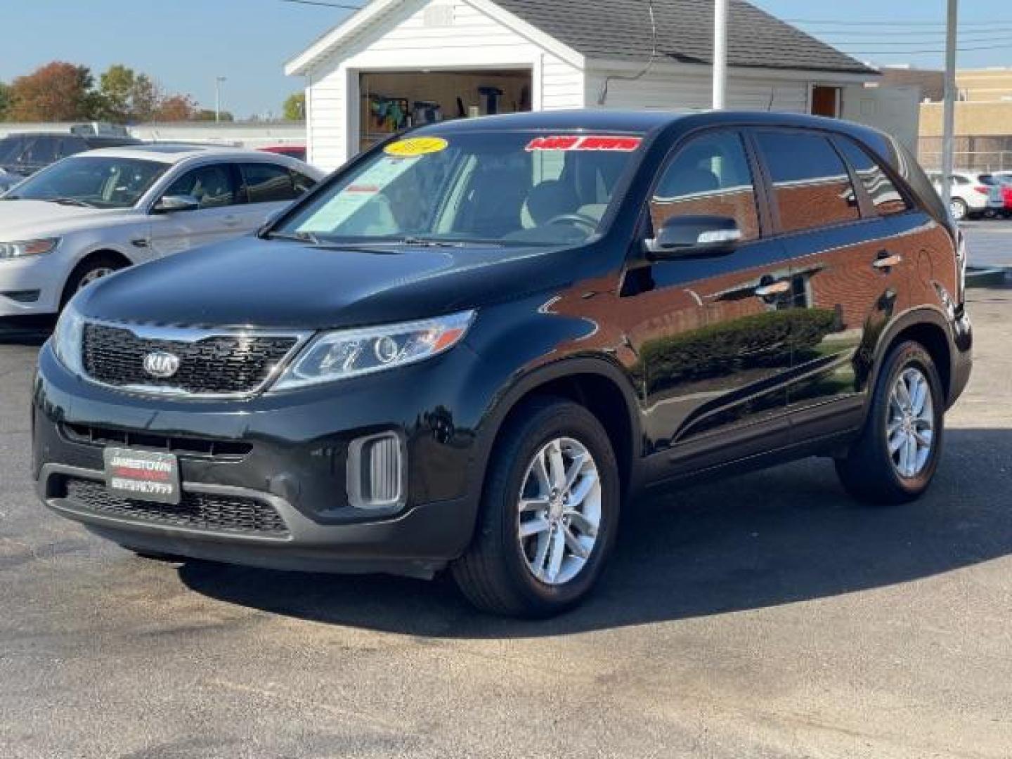 2014 Black Kia Sorento LX 2WD (5XYKT3A65EG) with an 2.4L L4 DOHC 16V engine, 6-Speed Automatic transmission, located at 1951 S Dayton Lakeview Rd., New Carlisle, OH, 45344, (937) 908-9800, 39.890999, -84.050255 - 2014 Kia Sorento LX 2WD - Photo#14