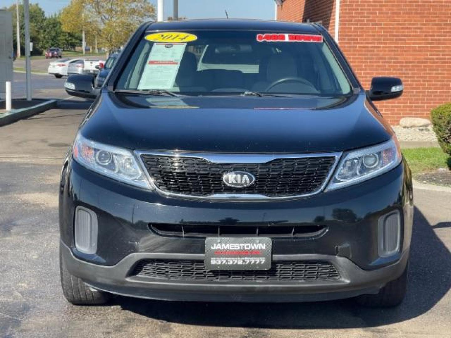 2014 Black Kia Sorento LX 2WD (5XYKT3A65EG) with an 2.4L L4 DOHC 16V engine, 6-Speed Automatic transmission, located at 1951 S Dayton Lakeview Rd., New Carlisle, OH, 45344, (937) 908-9800, 39.890999, -84.050255 - 2014 Kia Sorento LX 2WD - Photo#17