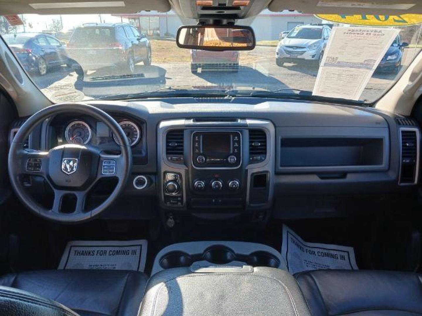 2014 Black Clearcoat RAM 1500 Tradesman Crew Cab SWB 4WD (1C6RR7KT3ES) with an 5.7L V8 OHV 16V engine, 8-Speed Automatic transmission, located at 880 E. National Road, Vandalia, OH, 45377, (937) 908-9800, 39.891918, -84.183594 - Photo#7