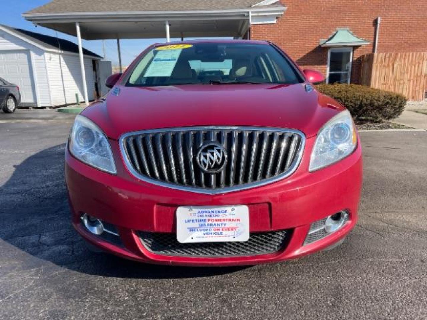 2015 Crystal Red Tintcoat Buick Verano Leather (1G4PS5SK5F4) with an 2.4L L4 DOHC 16V FFV engine, 6-Speed Automatic transmission, located at 1184 Kauffman Ave, Fairborn, OH, 45324, (937) 908-9800, 39.807072, -84.030914 - Photo#4