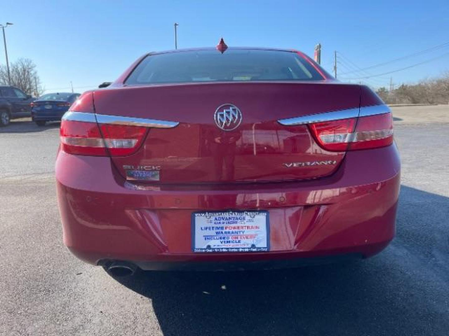 2015 Crystal Red Tintcoat Buick Verano Leather (1G4PS5SK5F4) with an 2.4L L4 DOHC 16V FFV engine, 6-Speed Automatic transmission, located at 1184 Kauffman Ave, Fairborn, OH, 45324, (937) 908-9800, 39.807072, -84.030914 - Photo#5