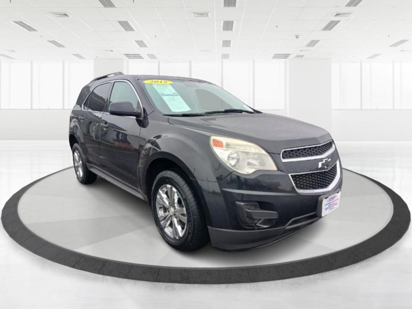 2015 Black Granite Metallic Chevrolet Equinox (2GNALBEK3F6) with an 2.4L L4 DOHC 16V FFV engine, 6-Speed Automatic transmission, located at 880 E. National Road, Vandalia, OH, 45377, (937) 908-9800, 39.891918, -84.183594 - Photo#0