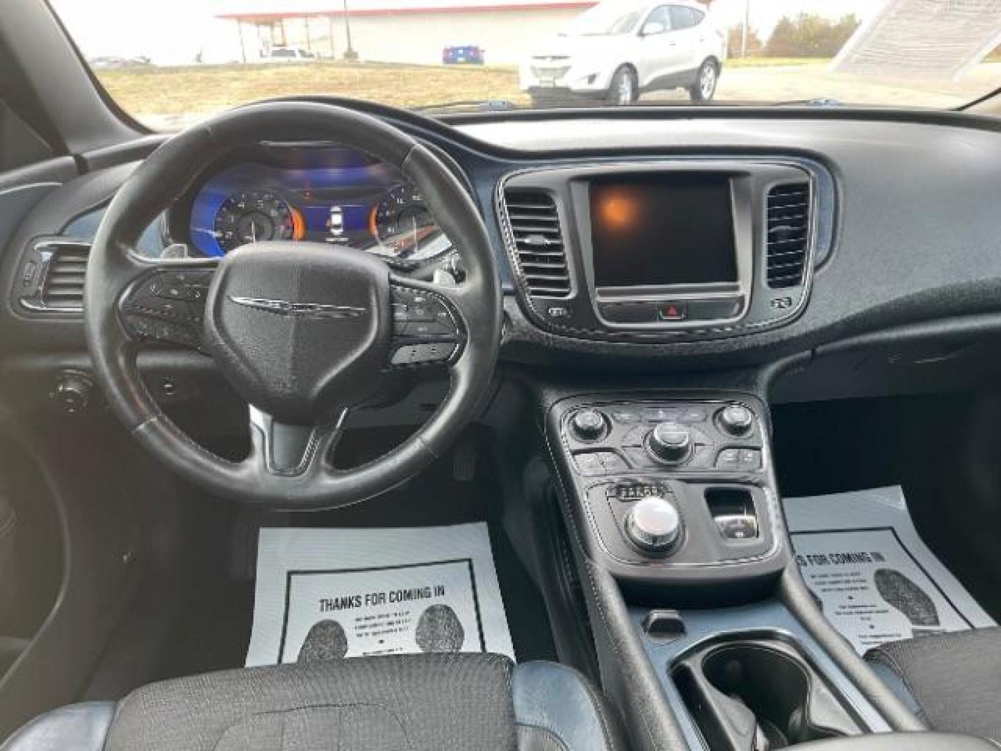 2015 Black Clearcoat Chrysler 200 S (1C3CCCBG7FN) with an 3.6L V6 DOHC 24V FFV engine, 9-Speed Automatic transmission, located at 1184 Kauffman Ave, Fairborn, OH, 45324, (937) 908-9800, 39.807072, -84.030914 - Photo#7