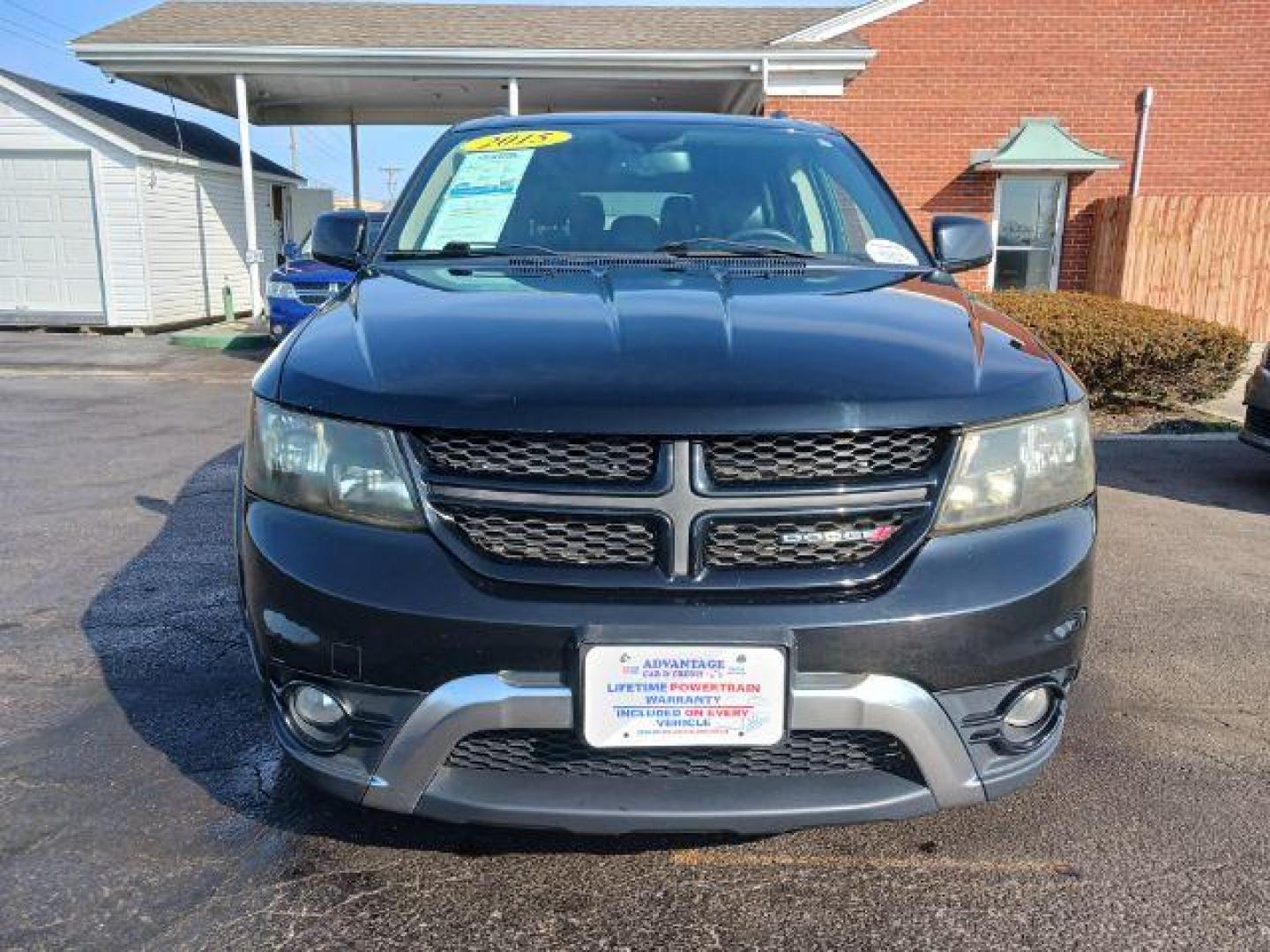 2015 Pitch Black Clearcoat Dodge Journey Crossroad AWD (3C4PDDGG1FT) with an 3.6L V6 DOHC 24V engine, 6-Speed Automatic transmission, located at 1951 S Dayton Lakeview Rd., New Carlisle, OH, 45344, (937) 908-9800, 39.890999, -84.050255 - Photo#1