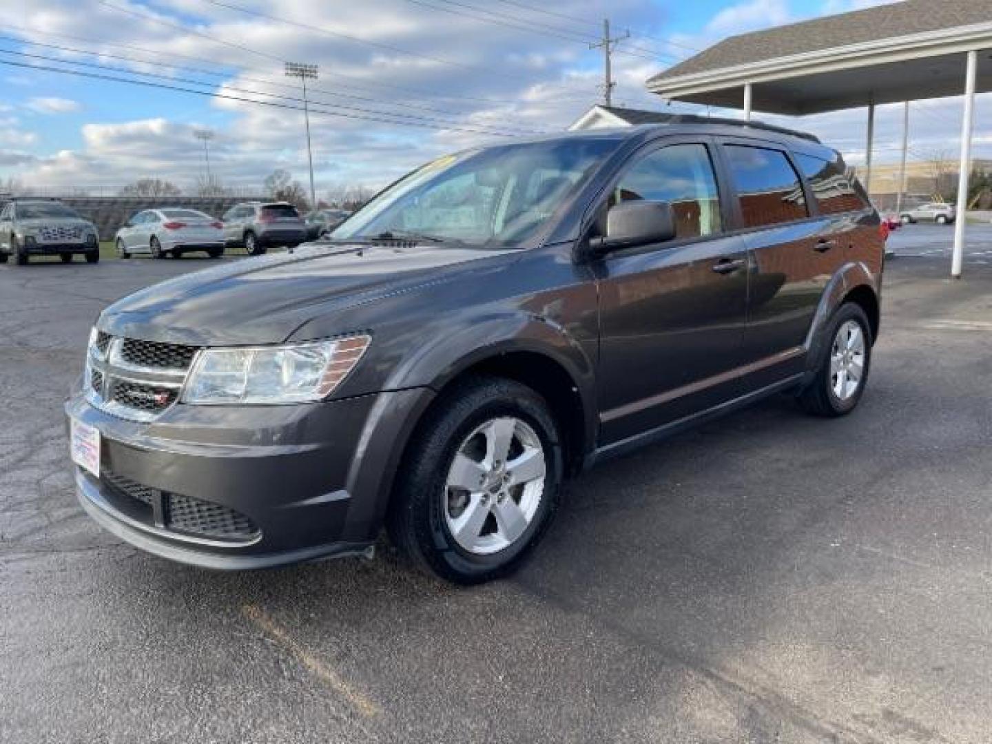 2015 Granite Crystal Met CC Dodge Journey SE (3C4PDCAB9FT) with an 2.4L L4 DOHC 16V engine, 4-Speed Automatic transmission, located at 1230 East Main St, Xenia, OH, 45385, (937) 908-9800, 39.688026, -83.910172 - Photo#1