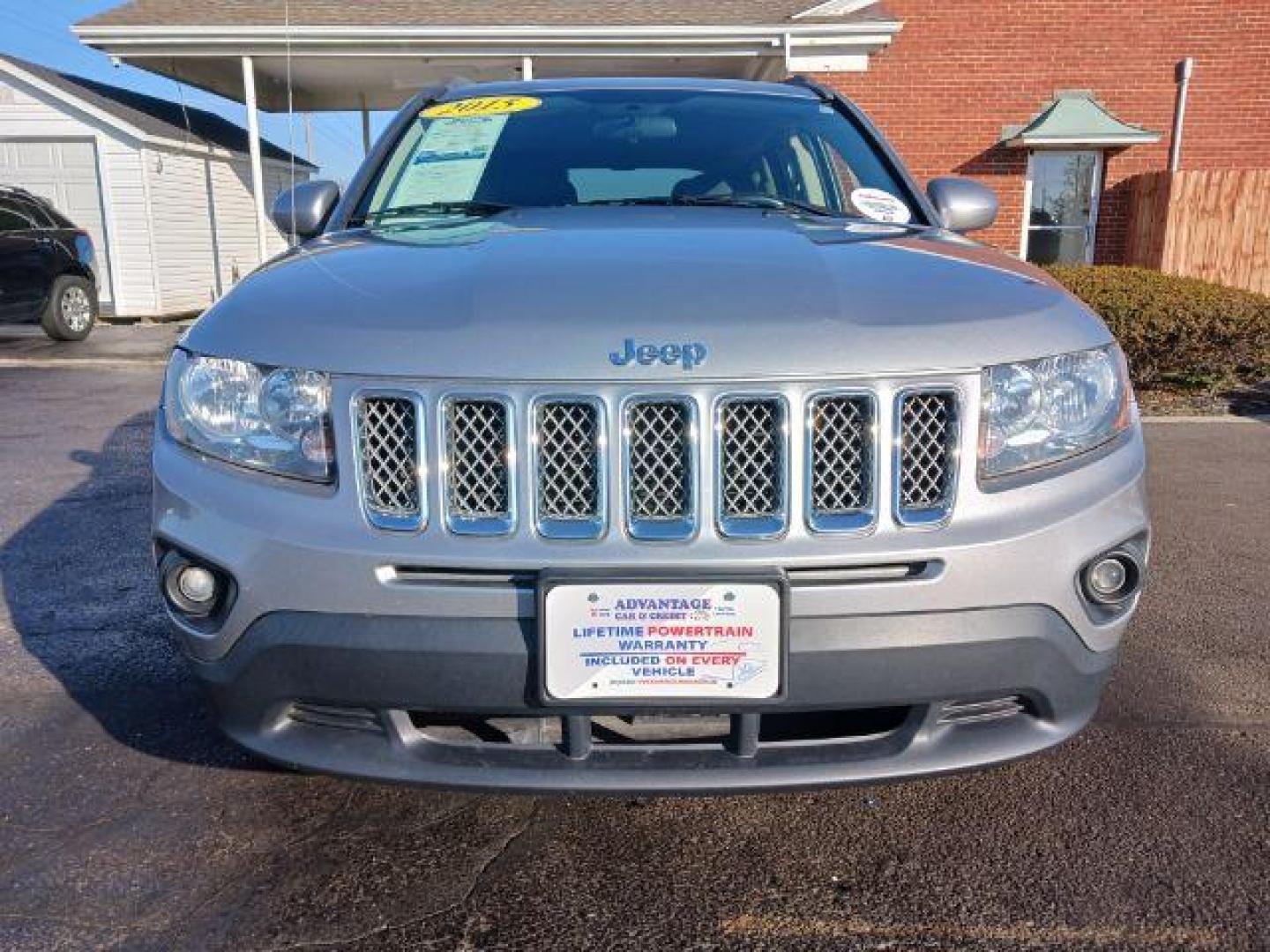 2015 Billet Silver Metallic Clear Coat Jeep Compass Latitude 4WD (1C4NJDEB0FD) with an 2.4L L4 DOHC 16V engine, 6-Speed Automatic transmission, located at 1184 Kauffman Ave, Fairborn, OH, 45324, (937) 908-9800, 39.807072, -84.030914 - Photo#1