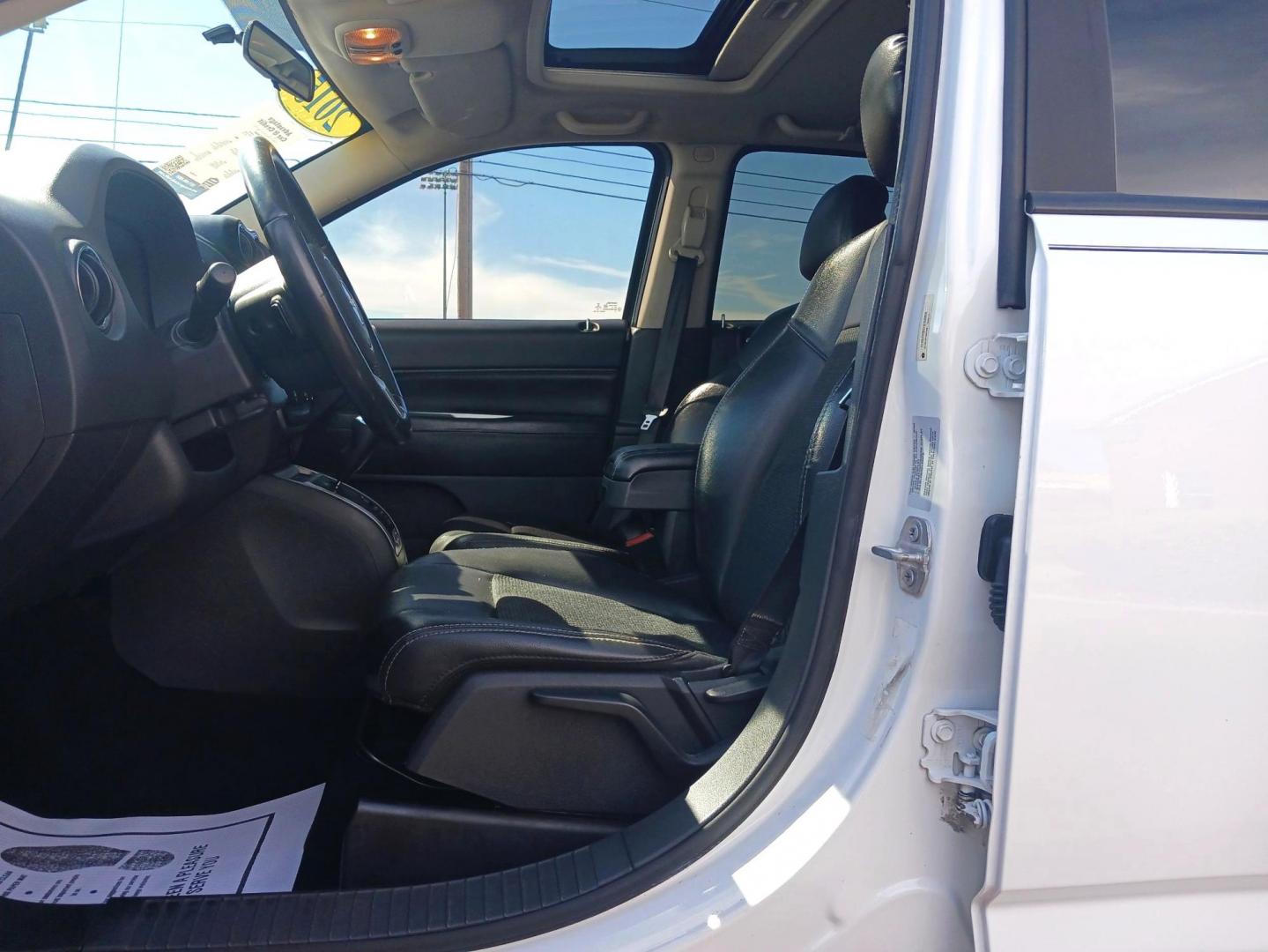 2015 Bright White Clear Coat Jeep Compass (1C4NJDEB5FD) with an 2.4L L4 DOHC 16V engine, 6-Speed Automatic transmission, located at 1951 S Dayton Lakeview Rd., New Carlisle, OH, 45344, (937) 908-9800, 39.890999, -84.050255 - Photo#8