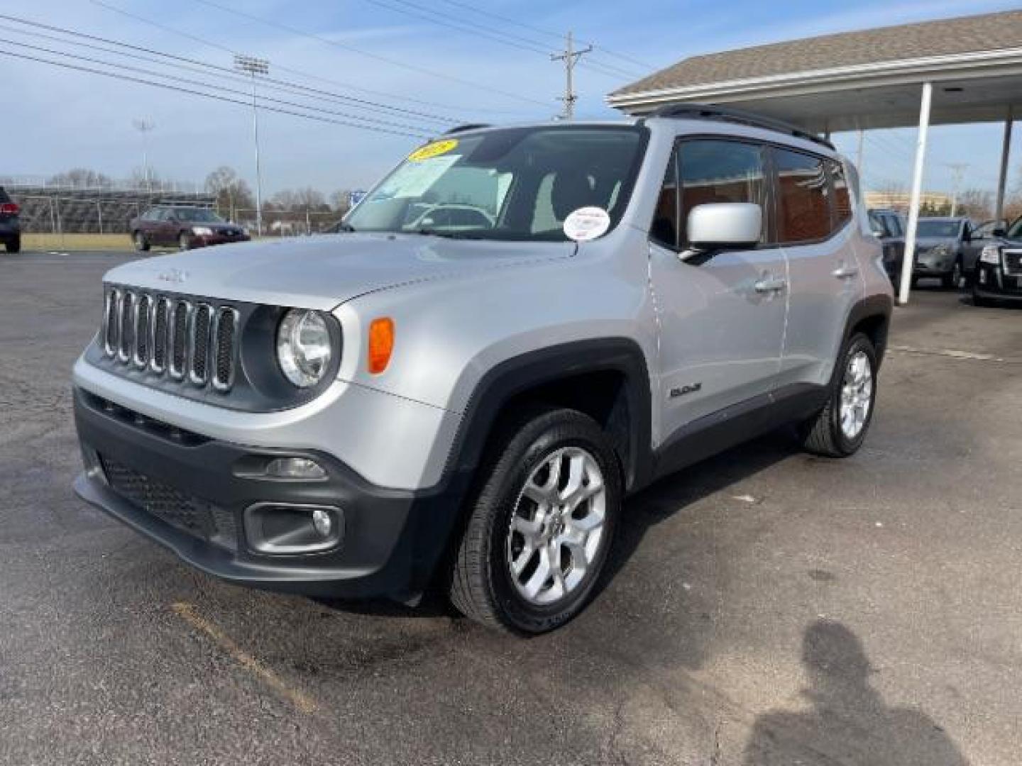 2015 Glacier Metallic Jeep Renegade Latitude 4WD (ZACCJBBT2FP) with an 2.4L L4 DOHC 16V engine, 6-Speed Manual transmission, located at 1184 Kauffman Ave, Fairborn, OH, 45324, (937) 908-9800, 39.807072, -84.030914 - Photo#1