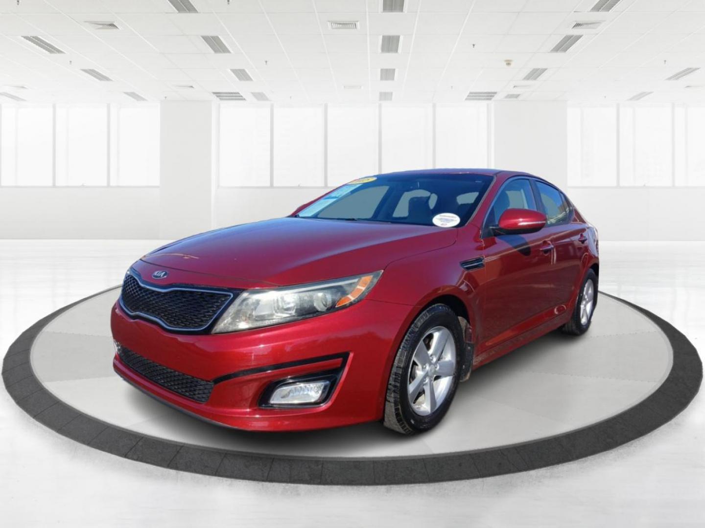 2015 Dark Cherry Kia Optima LX (5XXGM4A72FG) with an 2.4L L4 DOHC 16V engine, 6-Speed Automatic transmission, located at 8750 N County Rd 25A, Piqua, OH, 45356, (937) 908-9800, 40.164391, -84.232513 - Photo#7