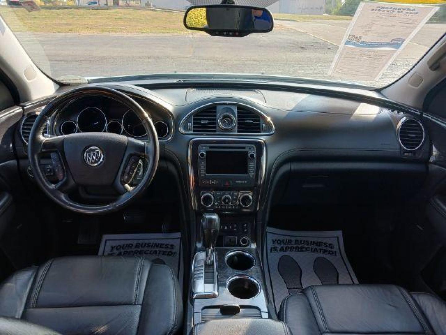 2016 Sparkling Silver Metallic Buick Enclave Leather FWD (5GAKRBKDXGJ) with an 3.6L V6 DOHC 24V engine, 6-Speed Automatic Overdrive transmission, located at 1099 N County Rd 25A , Troy, OH, 45373, (937) 908-9800, 40.057079, -84.212883 - Photo#7