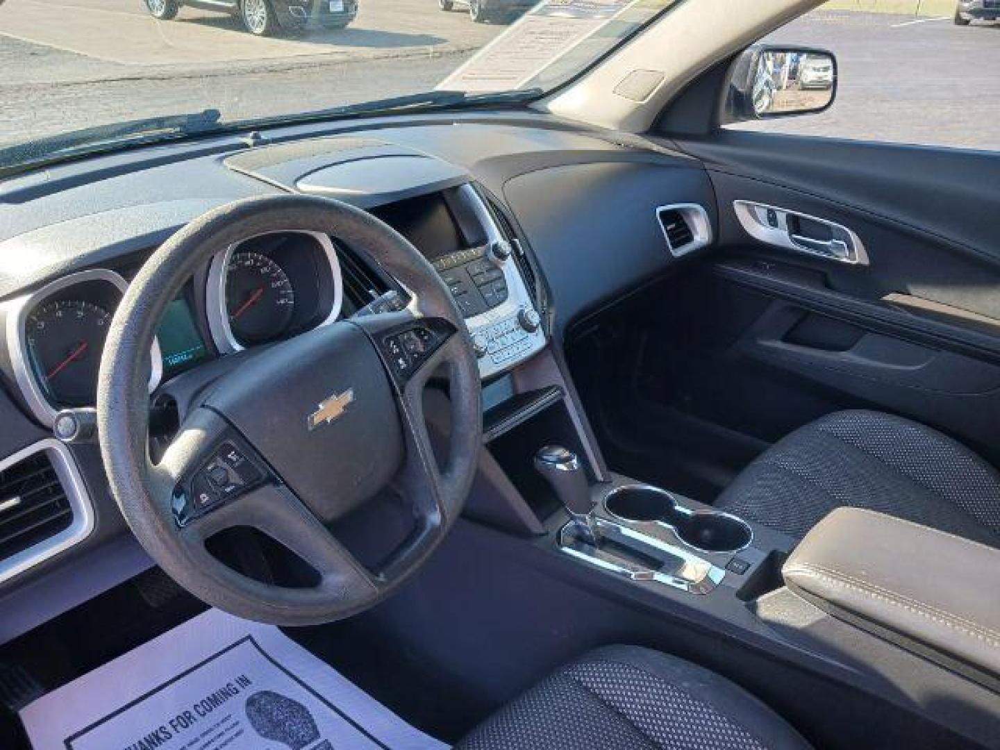 2016 Black Chevrolet Equinox LS 2WD (2GNALBEK0G6) with an 2.4L L4 DOHC 16V FFV engine, 6-Speed Automatic transmission, located at 401 Woodman Dr, Riverside, OH, 45431, (937) 908-9800, 39.760899, -84.123421 - Photo#6