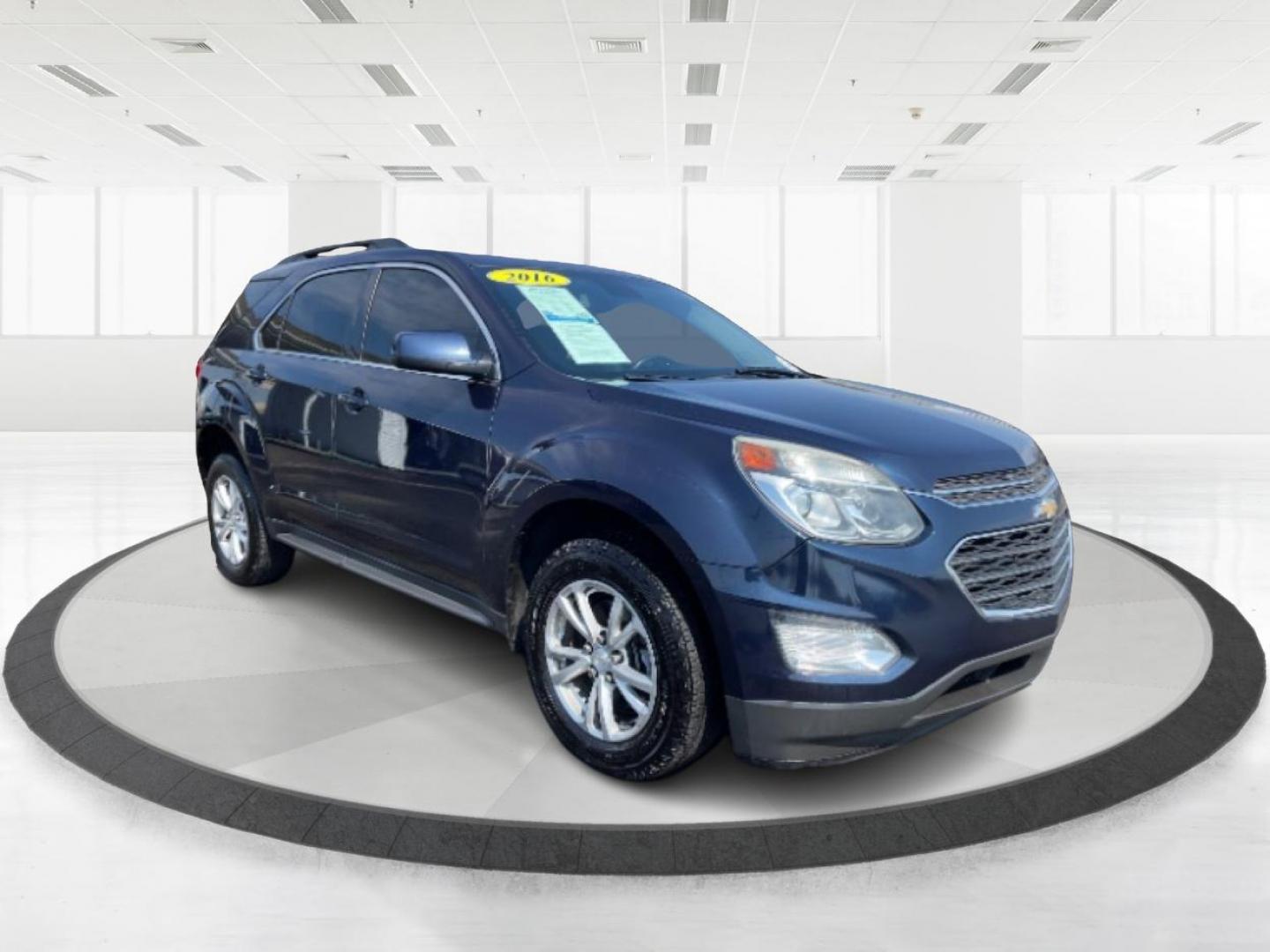 2016 Patriot Blue Metallic Chevrolet Equinox LT 2WD (2GNALCEK8G1) with an 2.4L L4 DOHC 16V FFV engine, 6-Speed Automatic transmission, located at 4508 South Dixie Dr, Moraine, OH, 45439, (937) 908-9800, 39.689976, -84.218452 - Photo#0