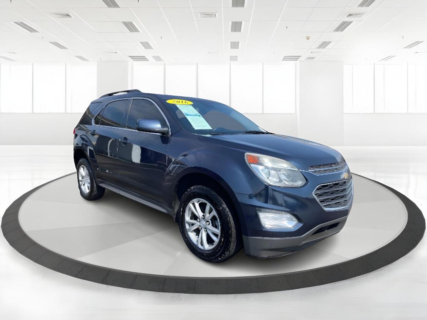 2016 Patriot Blue Metallic Chevrolet Equinox LT 2WD (2GNALCEK8G1) with an 2.4L L4 DOHC 16V FFV engine, 6A transmission, located at 1099 N County Rd 25A , Troy, OH, 45373, (937) 908-9800, 40.057079, -84.212883 - Photo#2