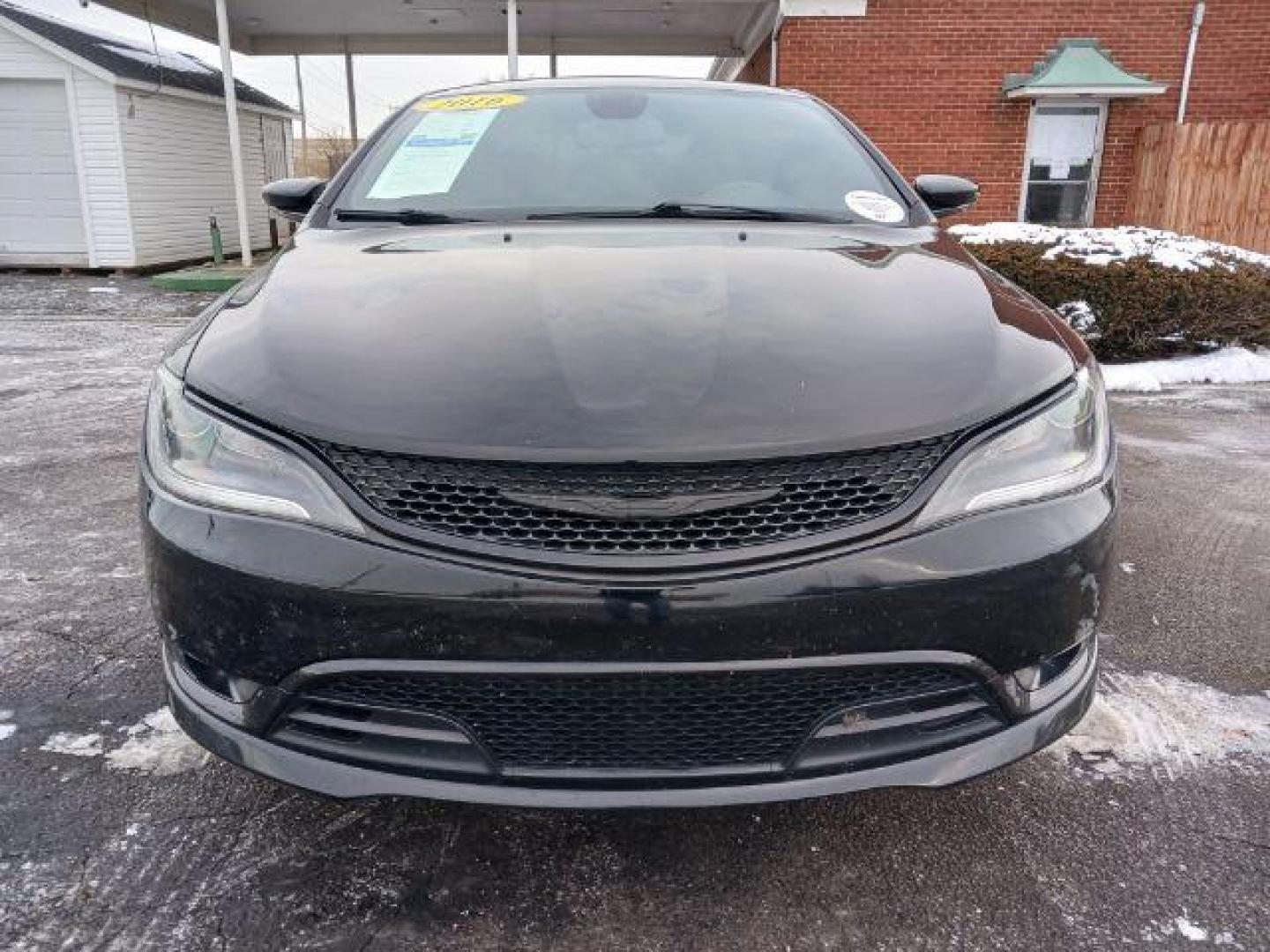 2016 Black Clear Coat Chrysler 200 S (1C3CCCBB9GN) with an 2.4L L4 DOHC 16V engine, 9-Speed Automatic transmission, located at 1099 N County Rd 25A , Troy, OH, 45373, (937) 908-9800, 40.057079, -84.212883 - Photo#1