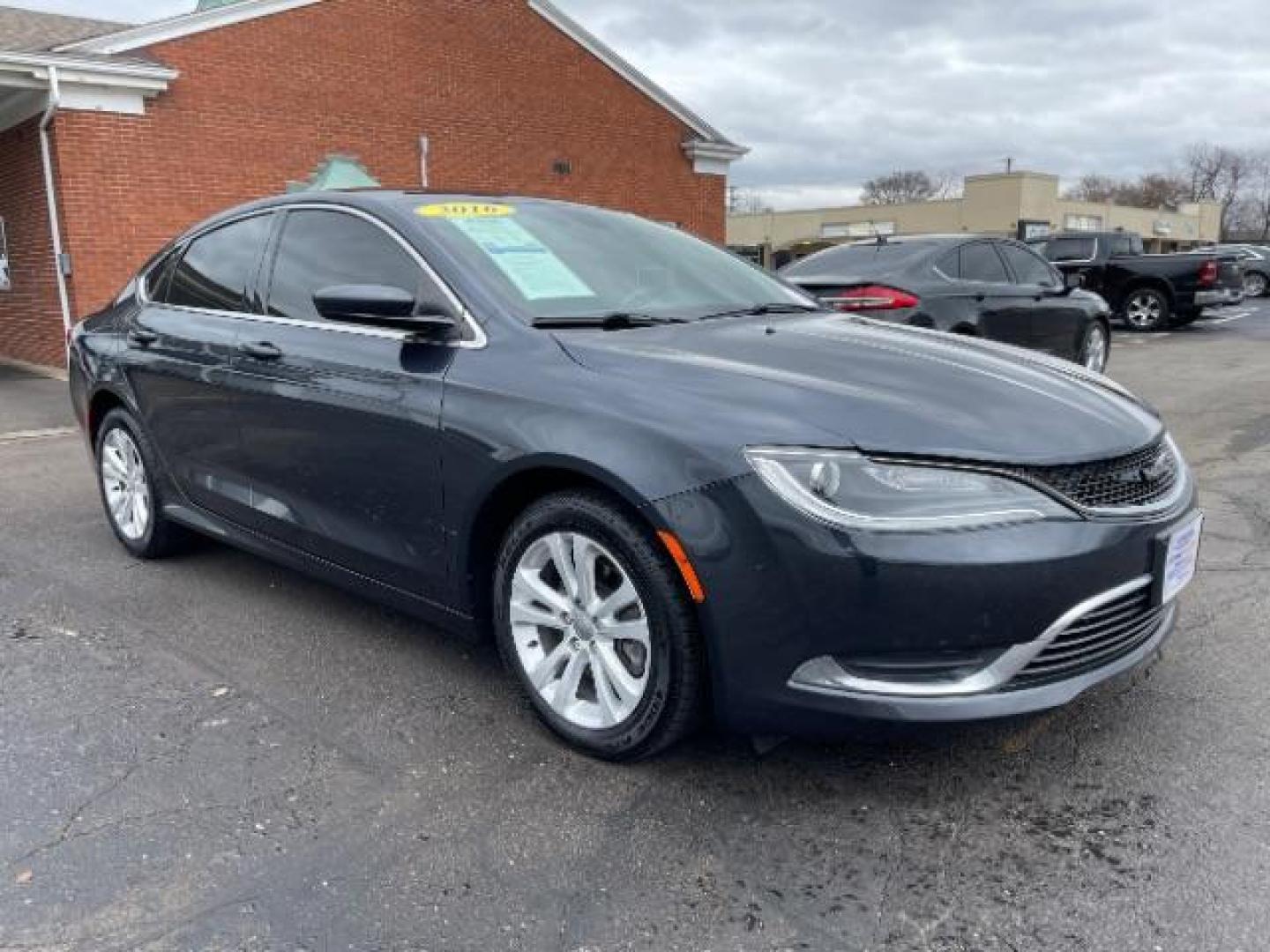 2016 Granite Crystal Metallic Clear Coat Chrysler 200 Limited (1C3CCCAB2GN) with an 2.4L L4 DOHC 16V engine, 9-Speed Automatic transmission, located at 1951 S Dayton Lakeview Rd., New Carlisle, OH, 45344, (937) 908-9800, 39.890999, -84.050255 - Photo#13