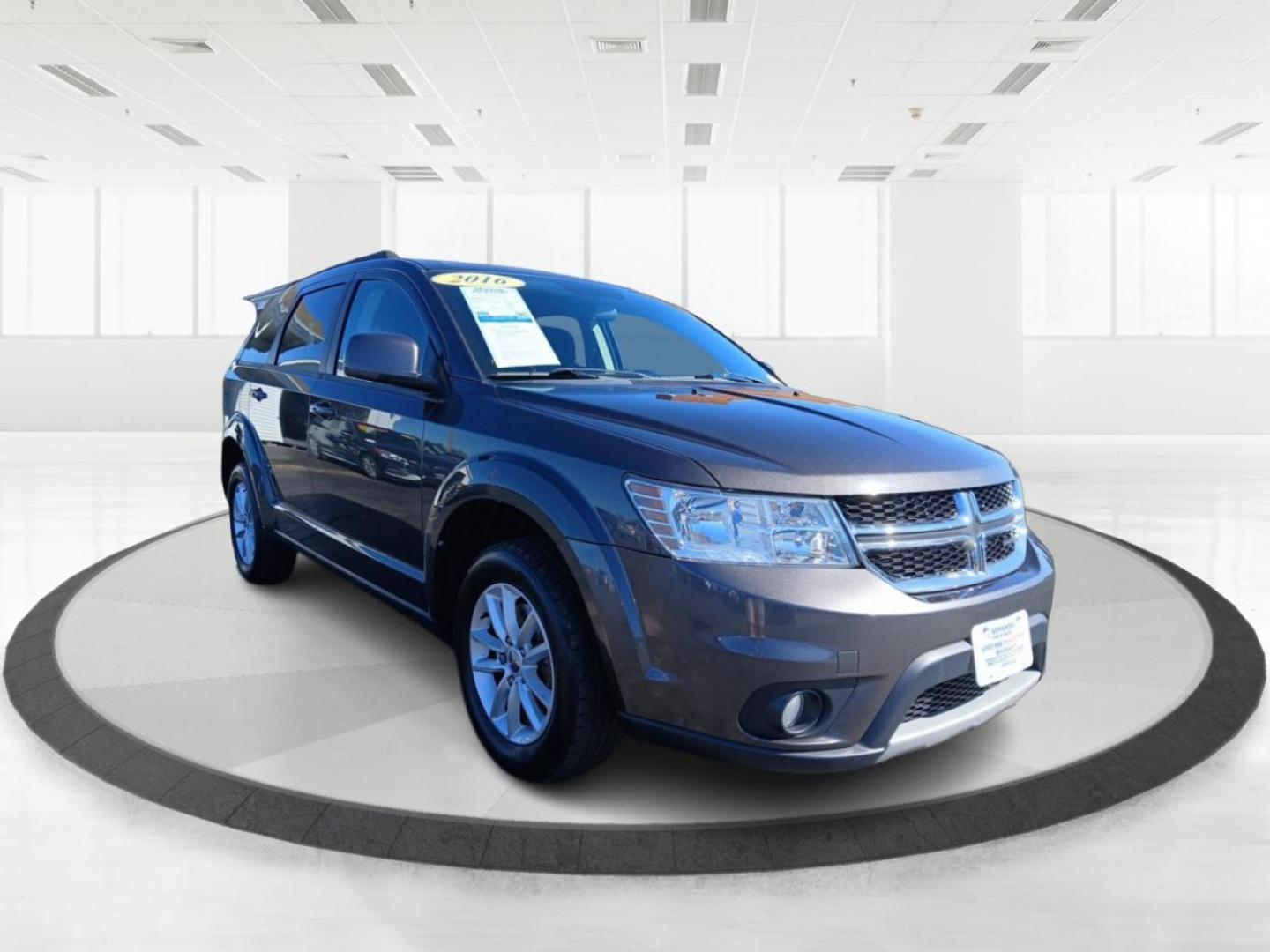 2016 Granite Crystal Metallic Clear Coat Dodge Journey SXT (3C4PDCBB0GT) with an 2.4L L6 DOHC 16V engine, 4A transmission, located at 1951 S Dayton Lakeview Rd., New Carlisle, OH, 45344, (937) 908-9800, 39.890999, -84.050255 - Photo#0