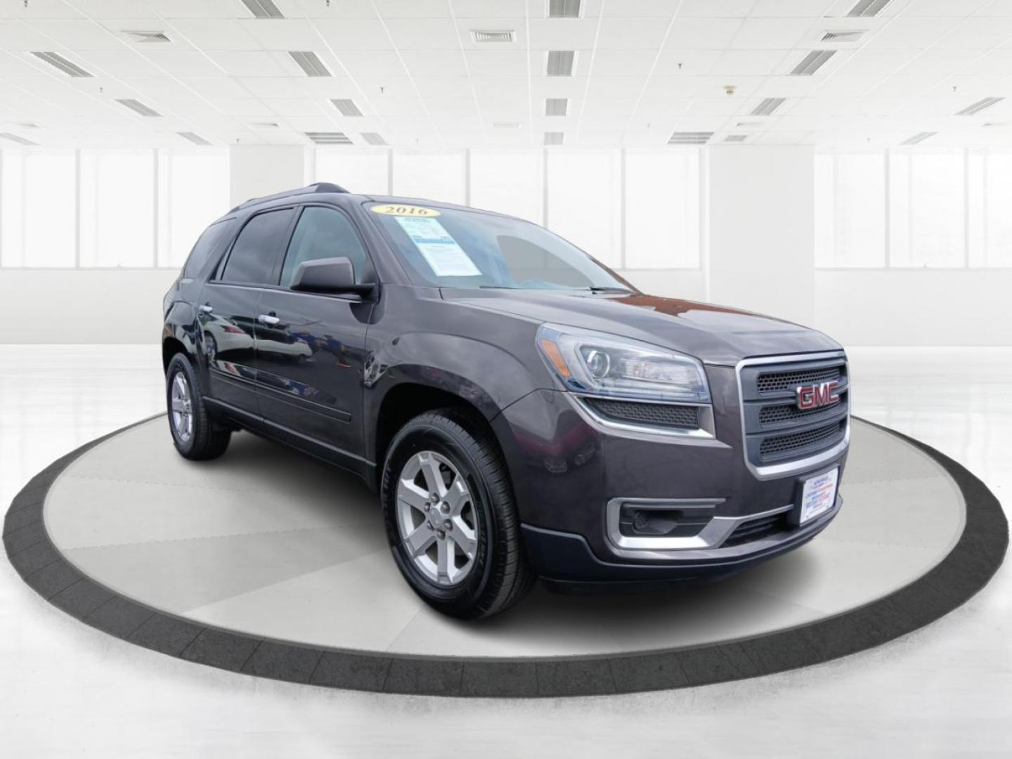 2016 Iridium Metallic GMC Acadia SLE-1 AWD (1GKKVNED3GJ) with an 3.6L V6 DOHC 24V engine, 6-Speed Automatic transmission, located at 4508 South Dixie Dr, Moraine, OH, 45439, (937) 908-9800, 39.689976, -84.218452 - Photo#0