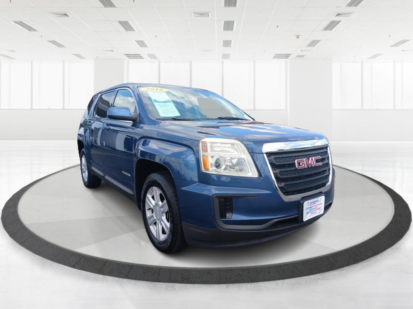 2016 Slate Blue Metallic GMC Terrain SLE1 FWD (2GKALMEK9G6) with an 2.4L L4 DOHC 16V engine, 6A transmission, located at 1099 N County Rd 25A , Troy, OH, 45373, (937) 908-9800, 40.057079, -84.212883 - Photo#0