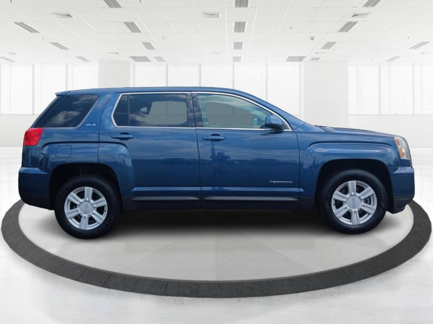 2016 Slate Blue Metallic GMC Terrain SLE1 FWD (2GKALMEK9G6) with an 2.4L L4 DOHC 16V engine, 6A transmission, located at 1099 N County Rd 25A , Troy, OH, 45373, (937) 908-9800, 40.057079, -84.212883 - Photo#1