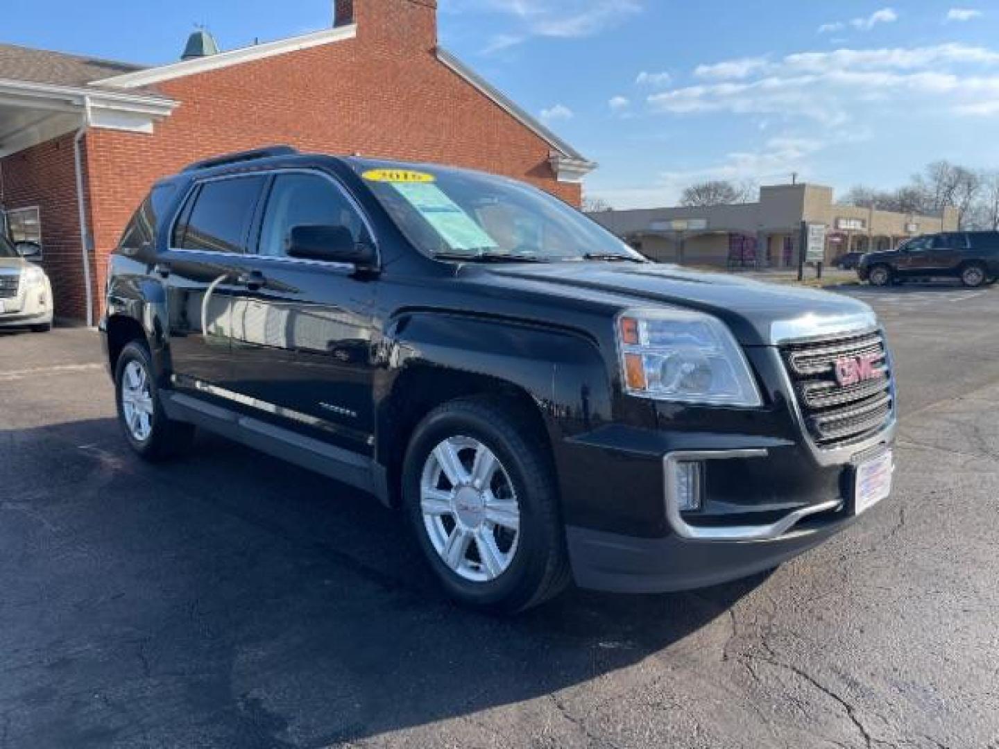 2016 Onyx Black GMC Terrain SLE2 AWD (2GKFLTEK4G6) with an 2.4L L4 DOHC 16V engine, 6-Speed Automatic transmission, located at 401 Woodman Dr, Riverside, OH, 45431, (937) 908-9800, 39.760899, -84.123421 - Photo#0