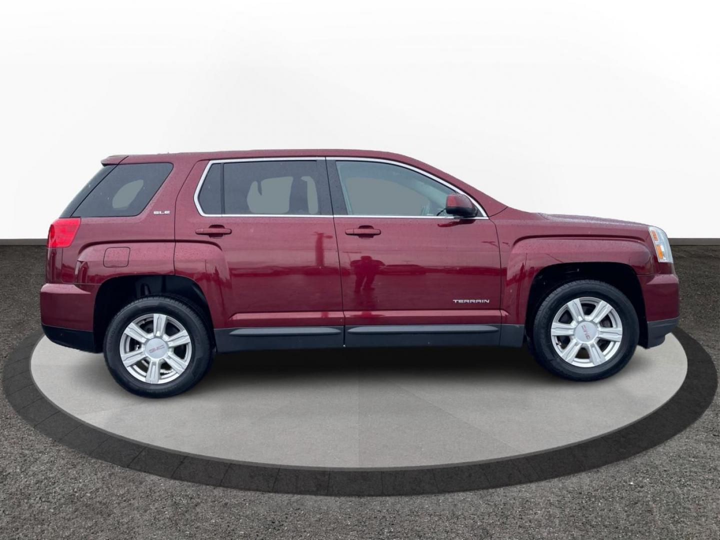 2016 Crimson Red Tintcoat GMC Terrain SLE1 FWD (2GKALMEK9G6) with an 2.4L L4 DOHC 16V engine, 6A transmission, located at 4508 South Dixie Dr, Moraine, OH, 45439, (937) 908-9800, 39.689976, -84.218452 - Photo#1