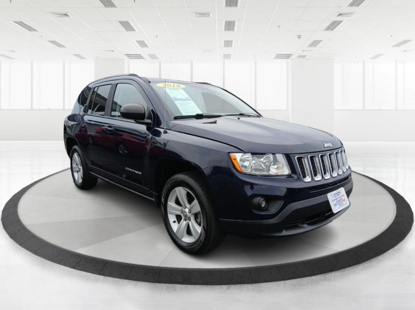 2016 Blue Jeep Compass Sport 4WD (1C4NJDBB9GD) with an 2.4L L4 DOHC 16V engine, located at 1184 Kauffman Ave, Fairborn, OH, 45324, (937) 908-9800, 39.807072, -84.030914 - Photo#0