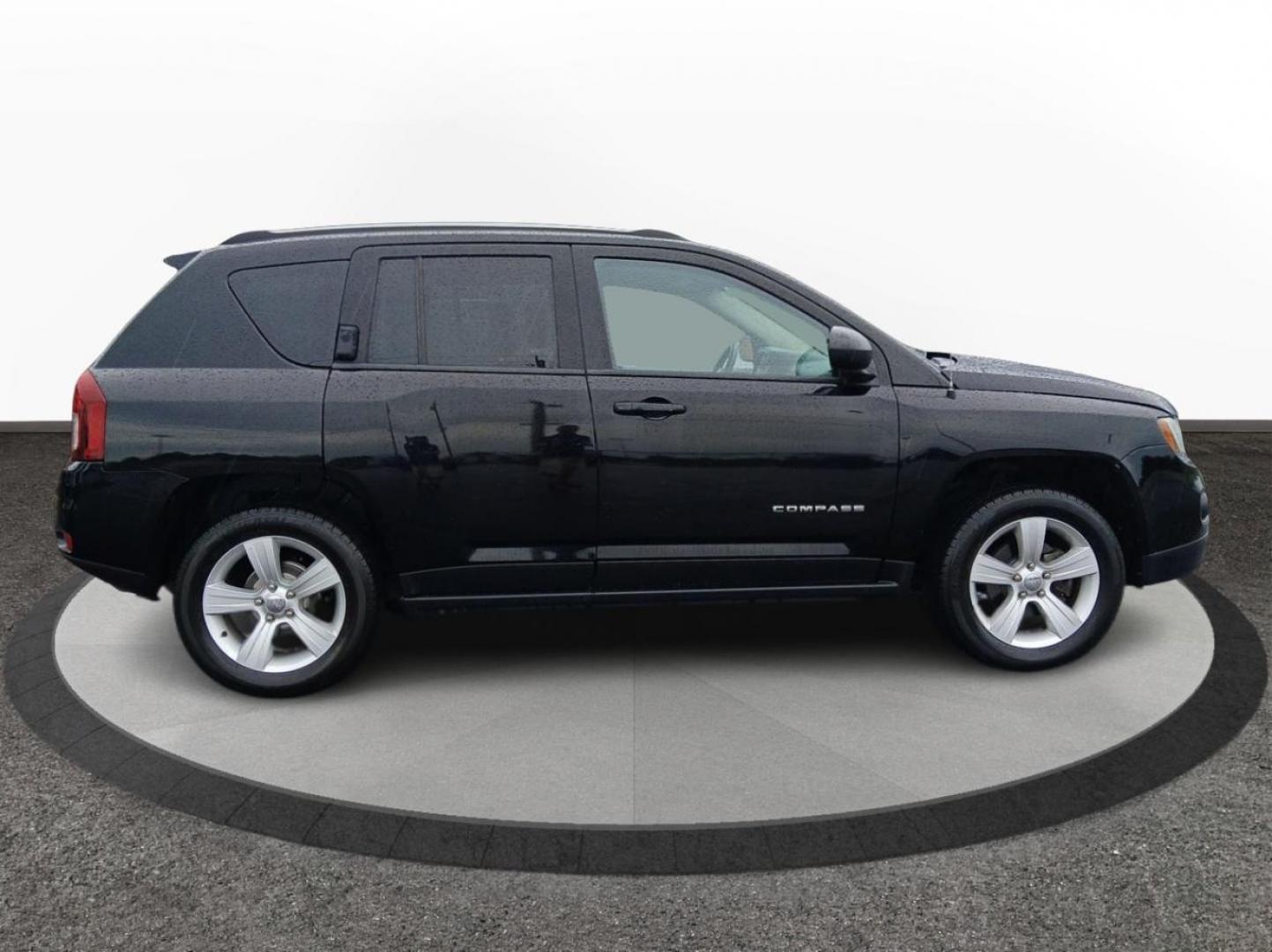 2016 Black Jeep Compass (1C4NJCBA6GD) with an 2.0L L4 DOHC 16V engine, located at 1184 Kauffman Ave, Fairborn, OH, 45324, (937) 908-9800, 39.807072, -84.030914 - Photo#1