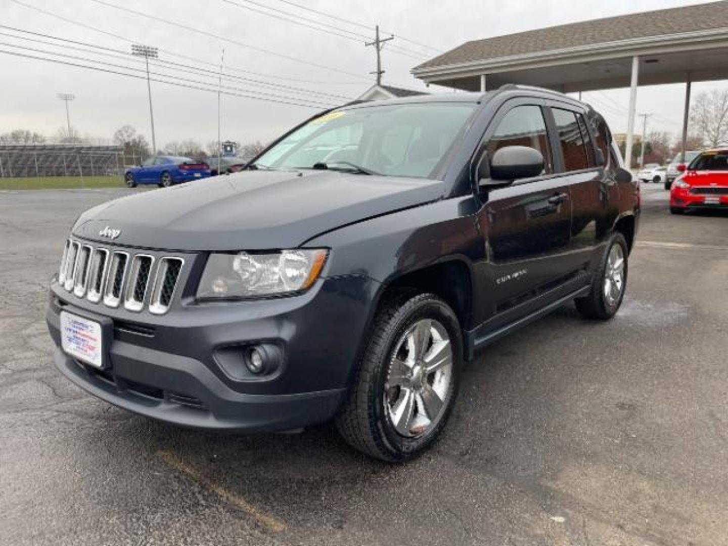 2016 Blue Jeep Compass Sport 4WD (1C4NJDBB5GD) with an 2.4L L4 DOHC 16V engine, located at 1230 East Main St, Xenia, OH, 45385, (937) 908-9800, 39.688026, -83.910172 - Photo#1