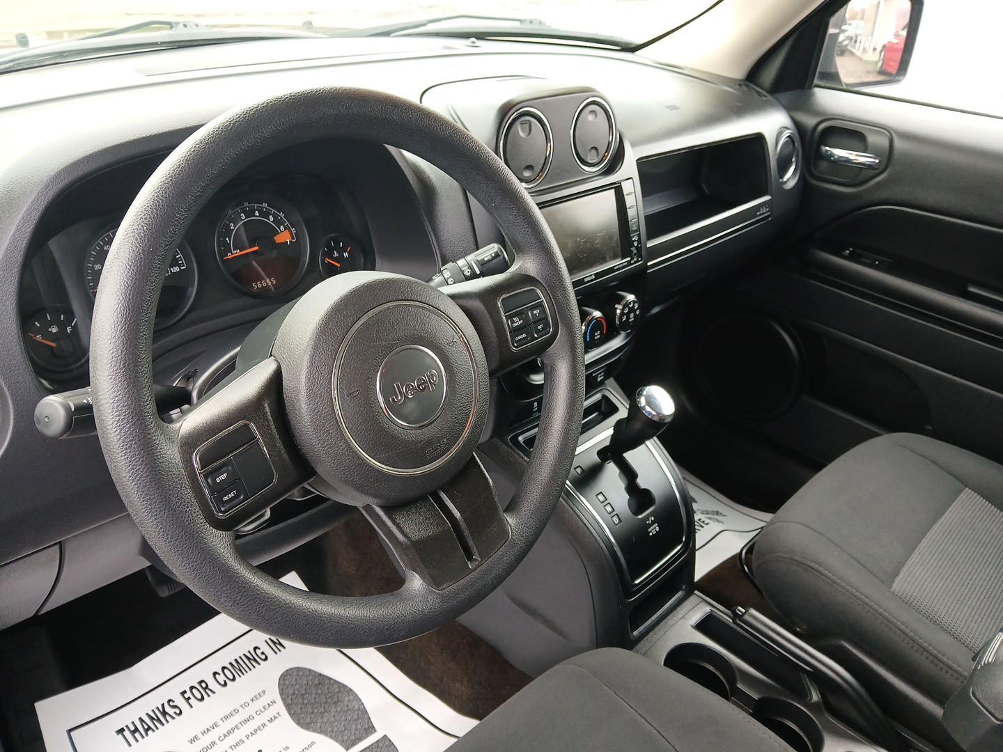 2016 Black Jeep Patriot Sport 2WD (1C4NJPBB0GD) with an 2.4L L4 DOHC 16V engine, located at 880 E. National Road, Vandalia, OH, 45377, (937) 908-9800, 39.891918, -84.183594 - Photo#8