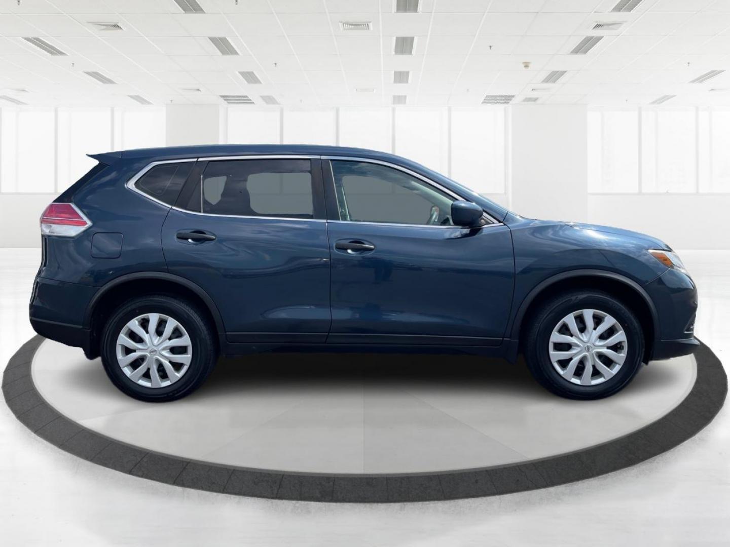 2016 Arctic Blue Metallic Nissan Rogue SV AWD (KNMAT2MVXGP) with an 2.5L L4 DOHC 16V engine, CVT transmission, located at 1099 N County Rd 25A , Troy, OH, 45373, (937) 908-9800, 40.057079, -84.212883 - Photo#1