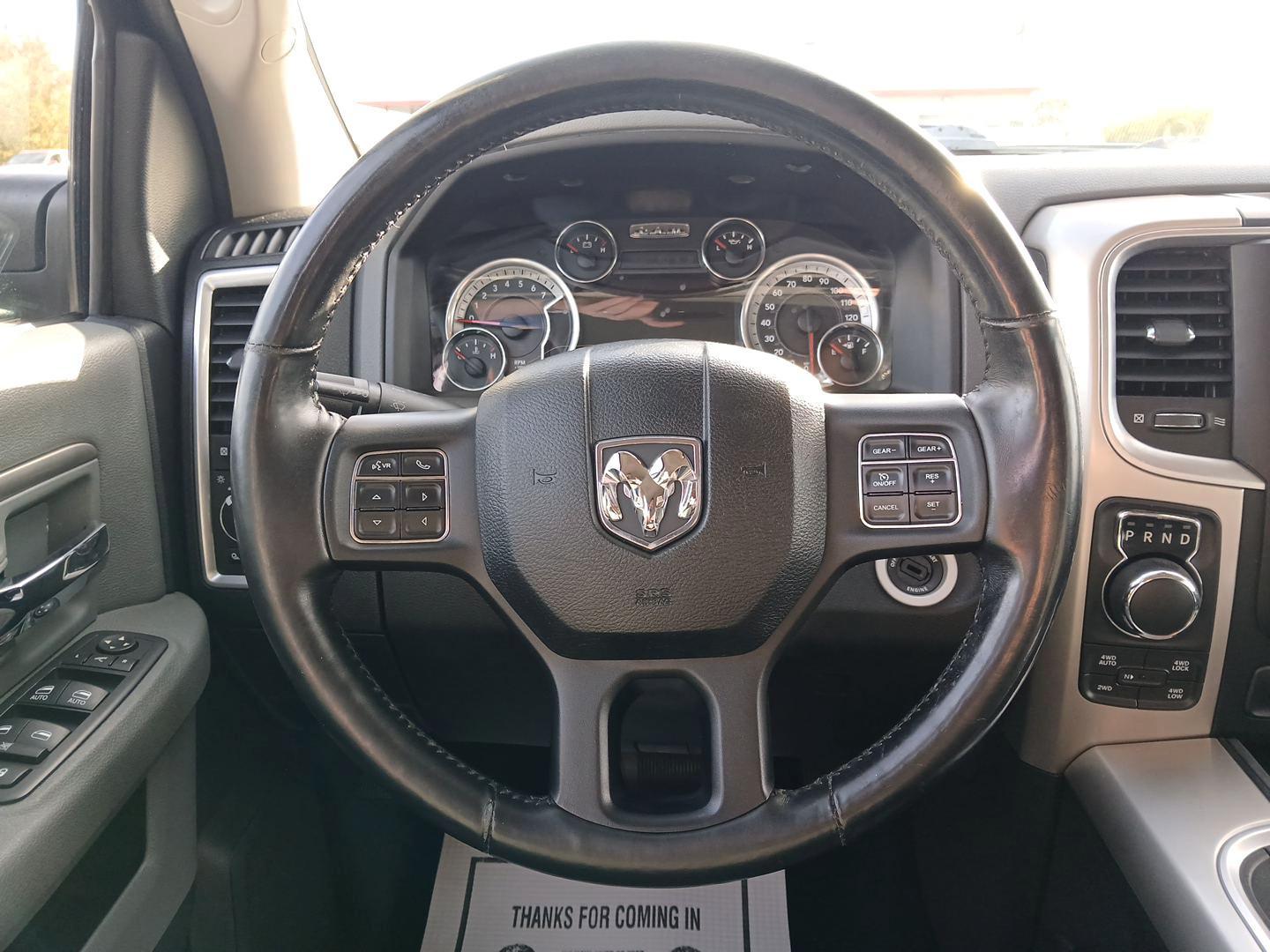 2016 Brilliant Black Crystal Pearl Coat RAM 1500 SLT Crew Cab SWB 4WD (1C6RR7LT8GS) with an 5.7L V8 OHV 16V engine, 6A transmission, located at 1184 Kauffman Ave, Fairborn, OH, 45324, (937) 908-9800, 39.807072, -84.030914 - Photo#15