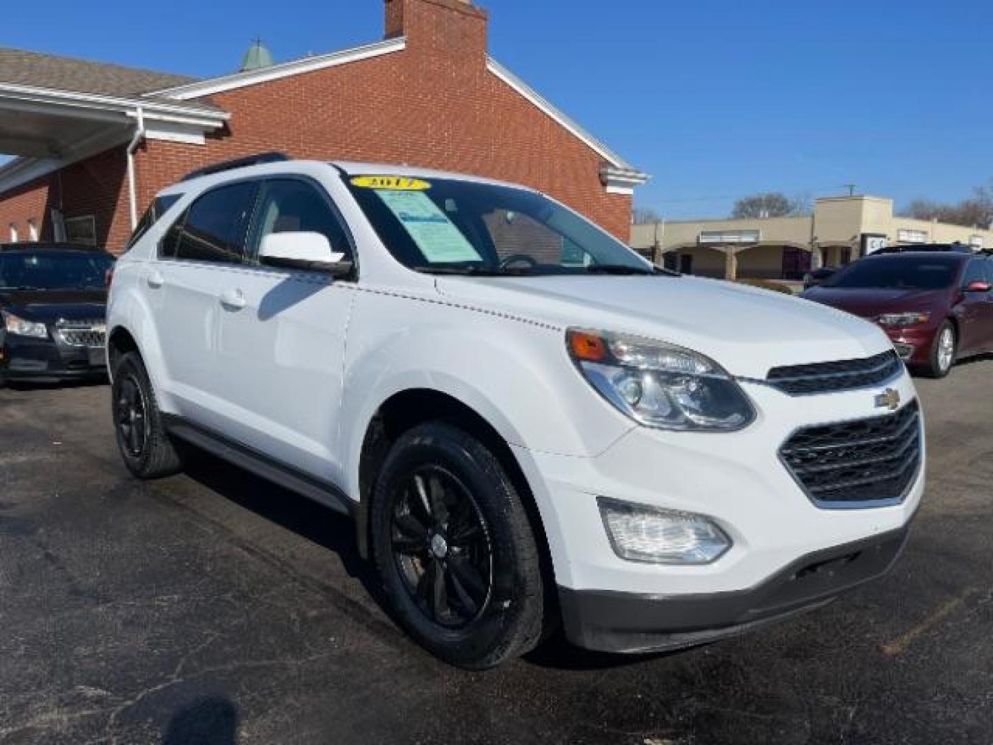 2017 Summit White Chevrolet Equinox LT AWD (2GNFLFEK1H6) with an 2.4L L4 DOHC 16V FFV engine, 6-Speed Automatic transmission, located at 1184 Kauffman Ave, Fairborn, OH, 45324, (937) 908-9800, 39.807072, -84.030914 - Photo#0