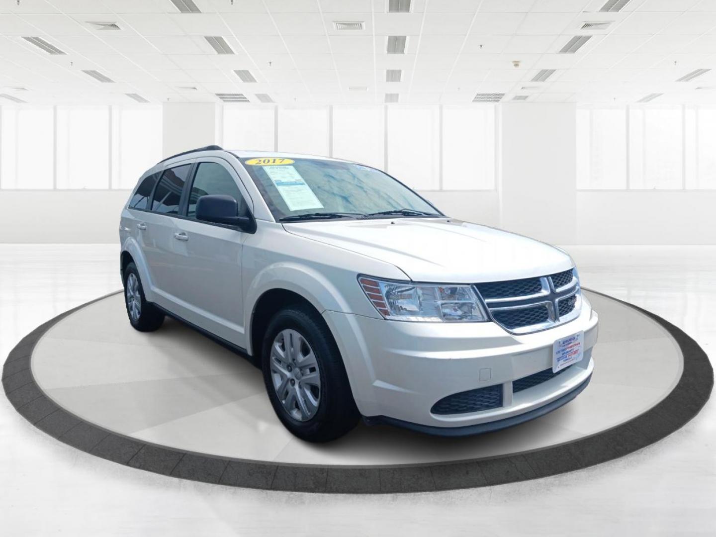 2017 White Dodge Journey (3C4PDCAB2HT) with an 2.4L L4 DOHC 16V engine, 4-Speed Automatic transmission, located at 1099 N County Rd 25A , Troy, OH, 45373, (937) 908-9800, 40.057079, -84.212883 - Photo#0