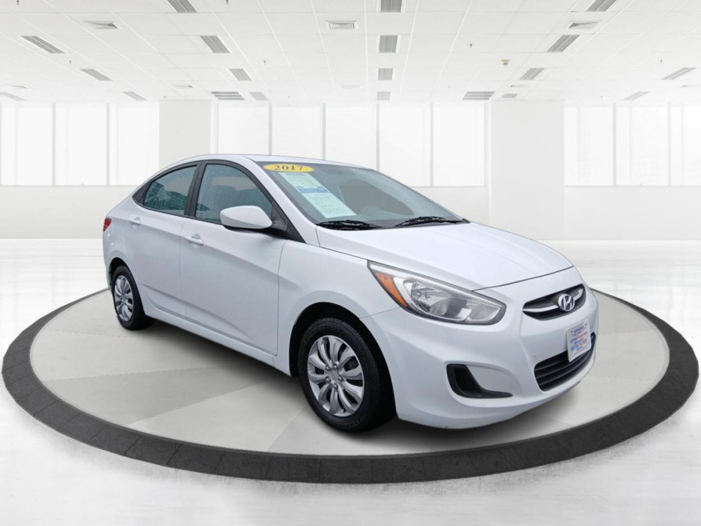 2017 Century White Hyundai Accent SE 4-Door 6M (KMHCT4AE4HU) with an 1.6L L4 DOHC 16V engine, 6M transmission, located at 1184 Kauffman Ave, Fairborn, OH, 45324, (937) 908-9800, 39.807072, -84.030914 - Photo#0