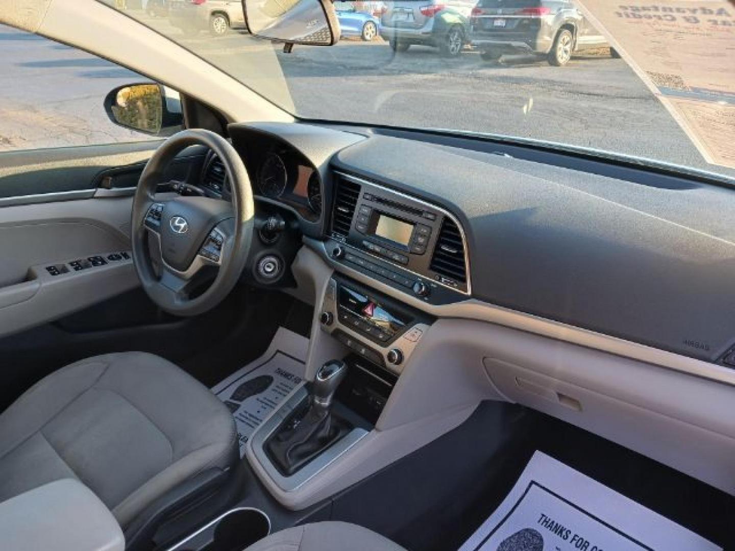 2017 Galactic Gray Hyundai Elantra (5NPD74LF2HH) with an 1.8L L4 DOHC 16V engine, 6-Speed Automatic transmission, located at 1184 Kauffman Ave, Fairborn, OH, 45324, (937) 908-9800, 39.807072, -84.030914 - Photo#16