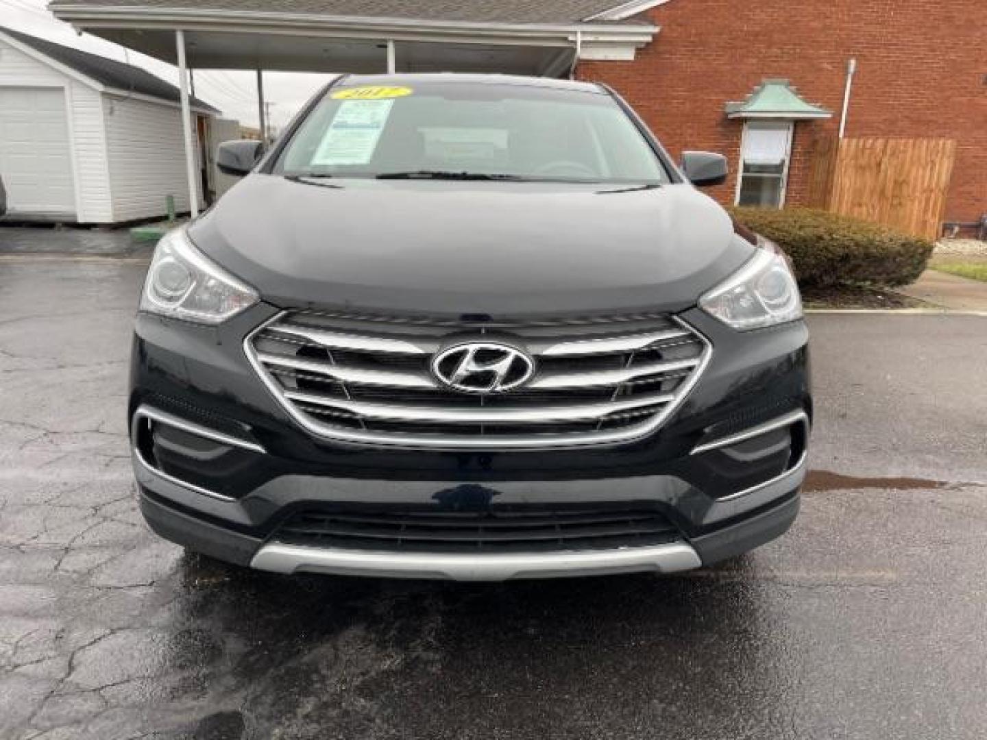 2017 Twilight Black Hyundai Santa Fe Sport 2.4 FWD (5XYZT3LBXHG) with an 2.4L L4 DOHC 16V engine, 6-Speed Automatic transmission, located at 1230 East Main St, Xenia, OH, 45385, (937) 908-9800, 39.688026, -83.910172 - Photo#5